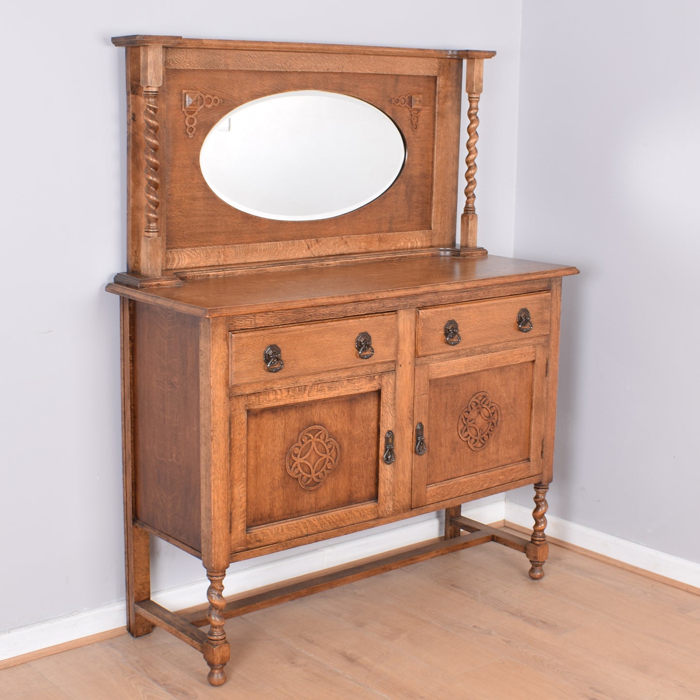 Large Mirrored Sideboard