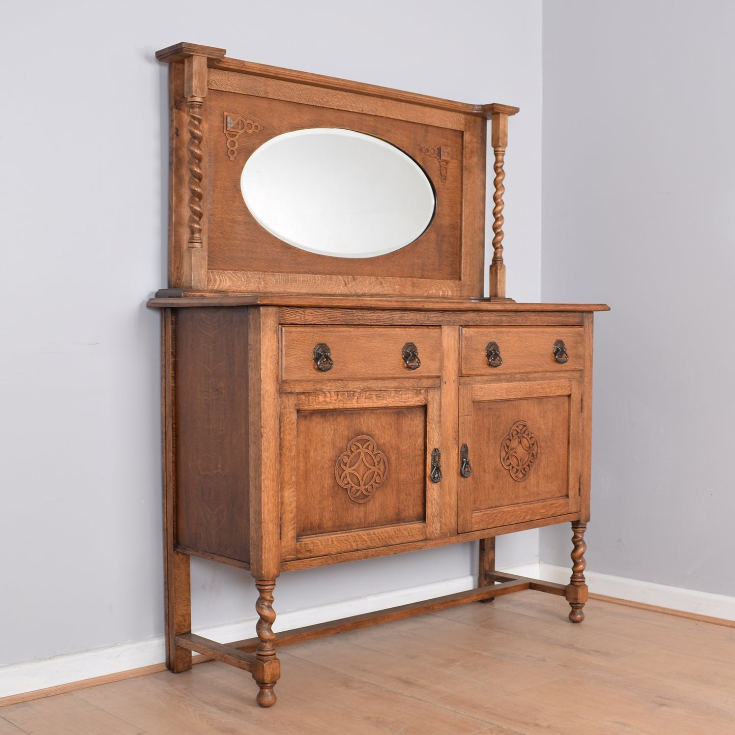 Large Mirrored Sideboard