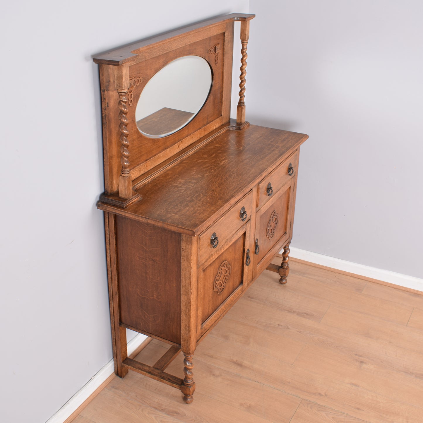 Large Mirrored Sideboard