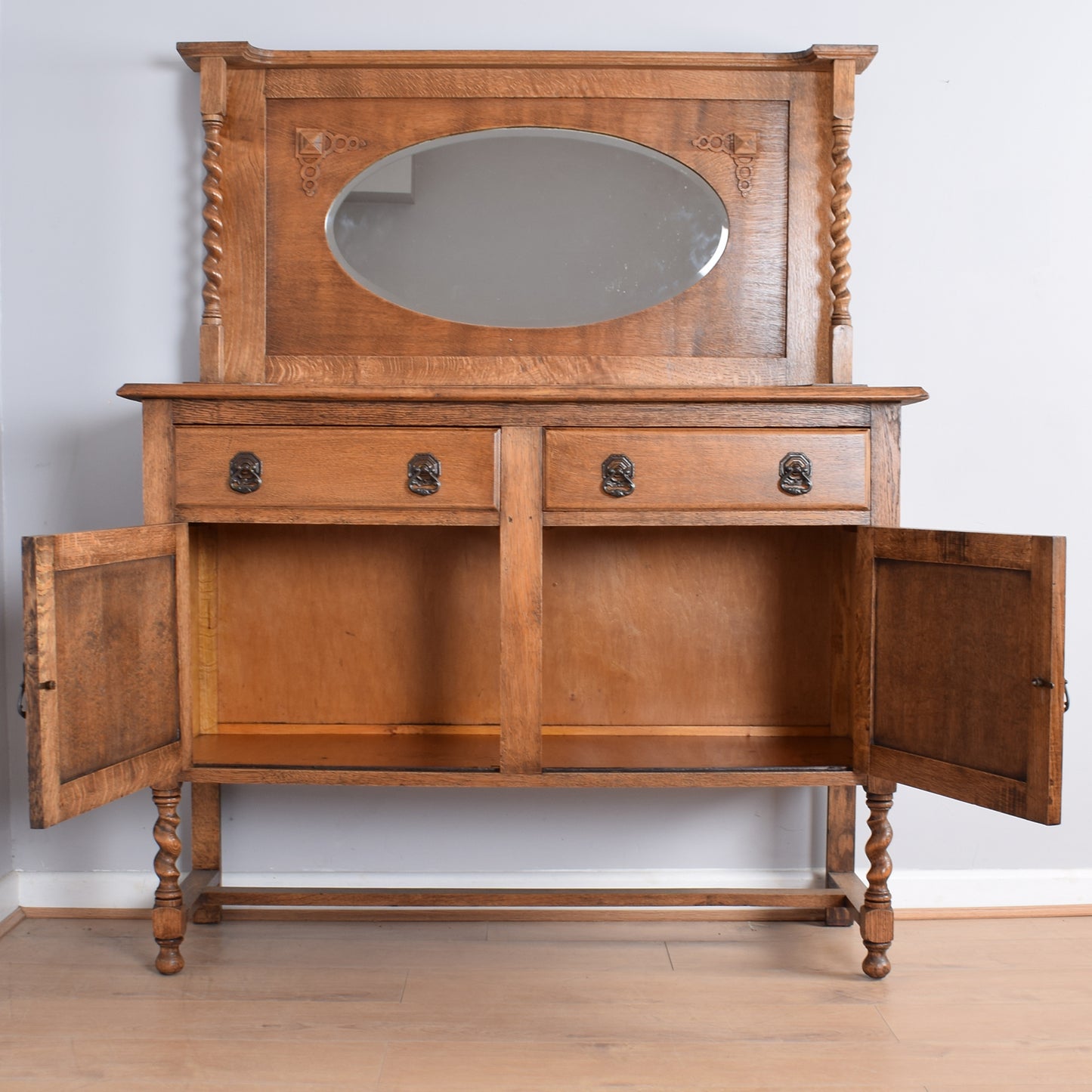 Large Mirrored Sideboard