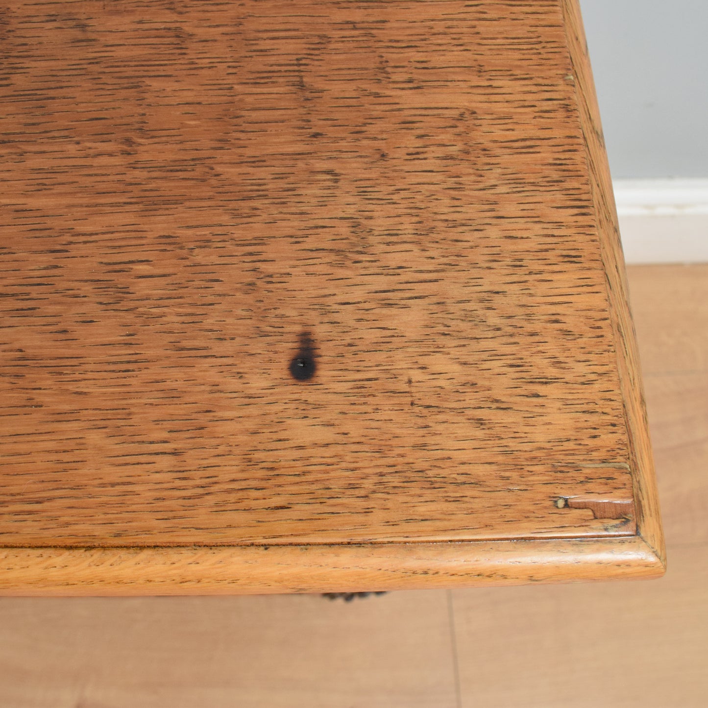 Carved Oak Bedside