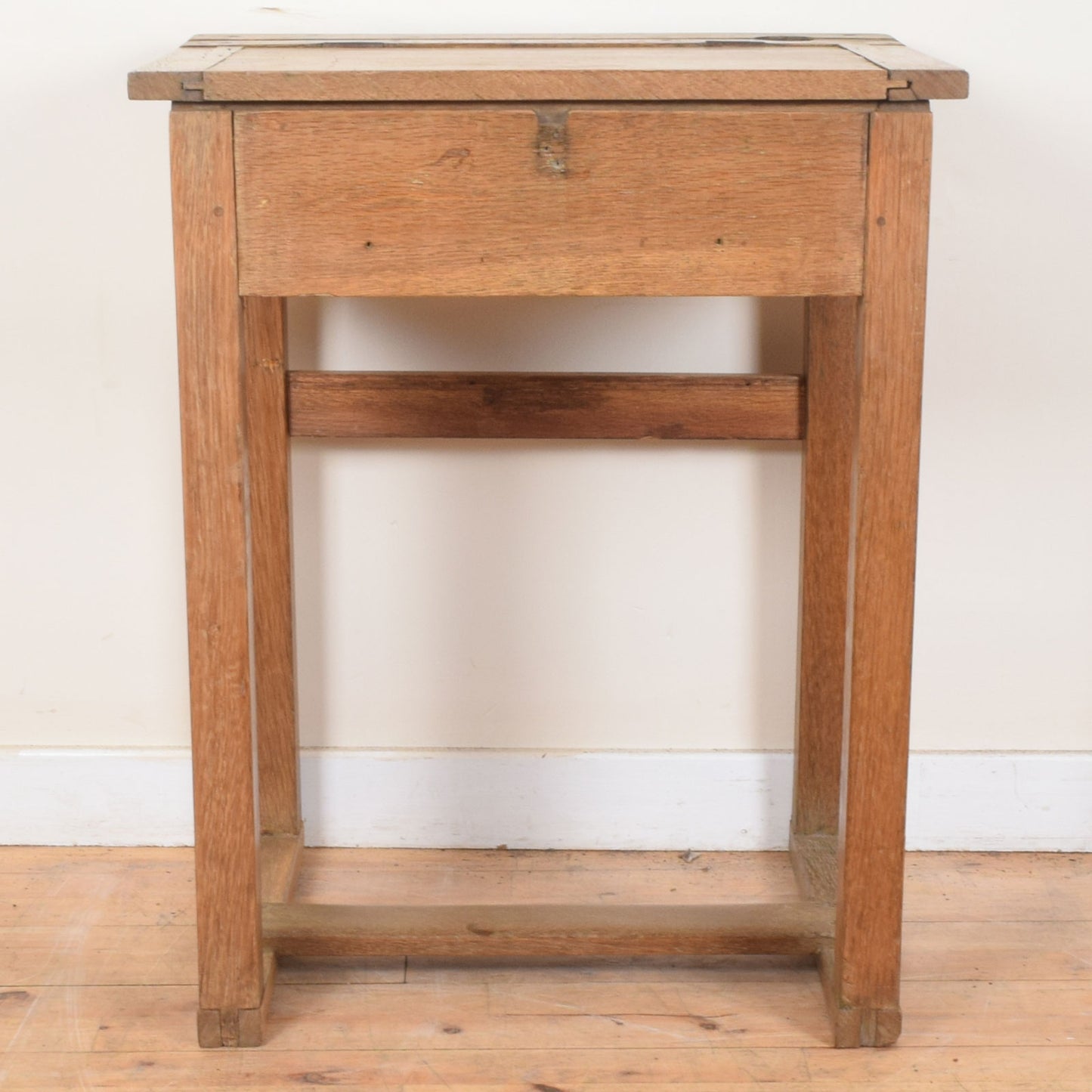 Restored Oak School Desk