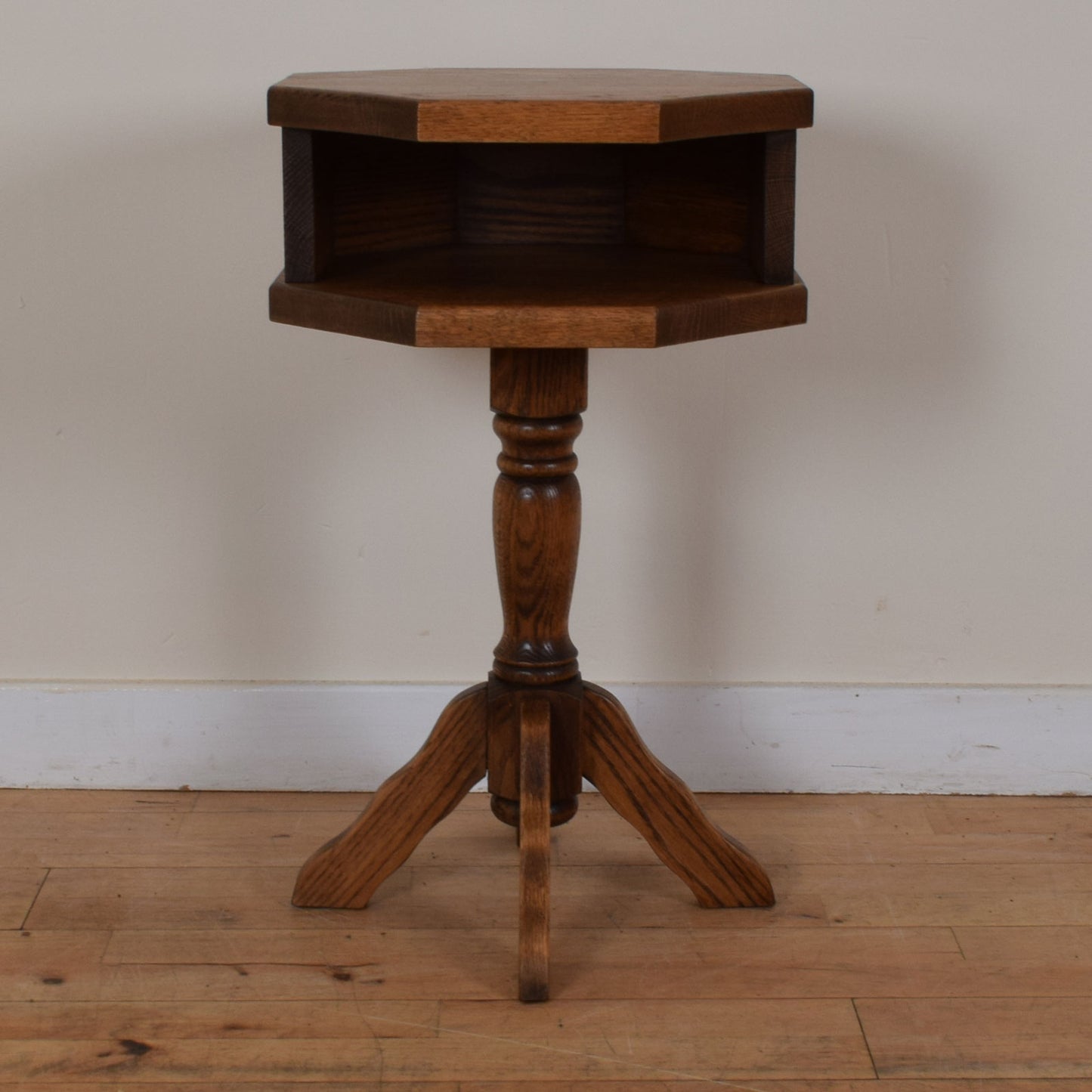 Restored Oak Side Table