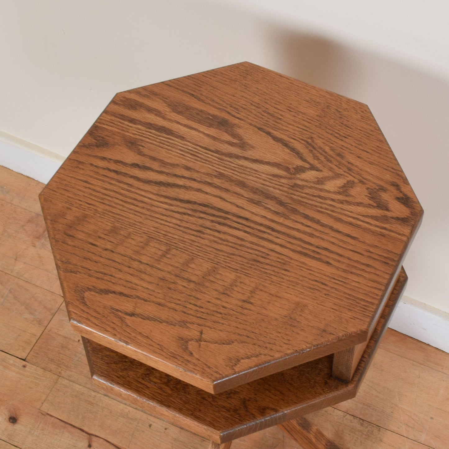 Restored Oak Side Table
