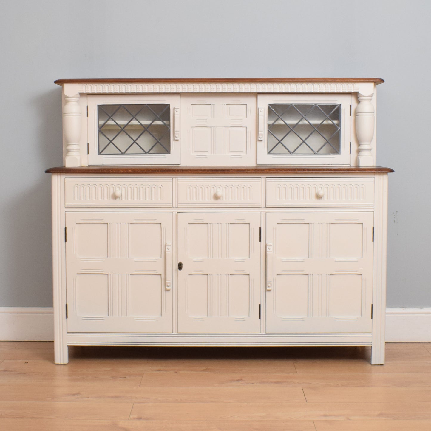 Painted Court Cabinet