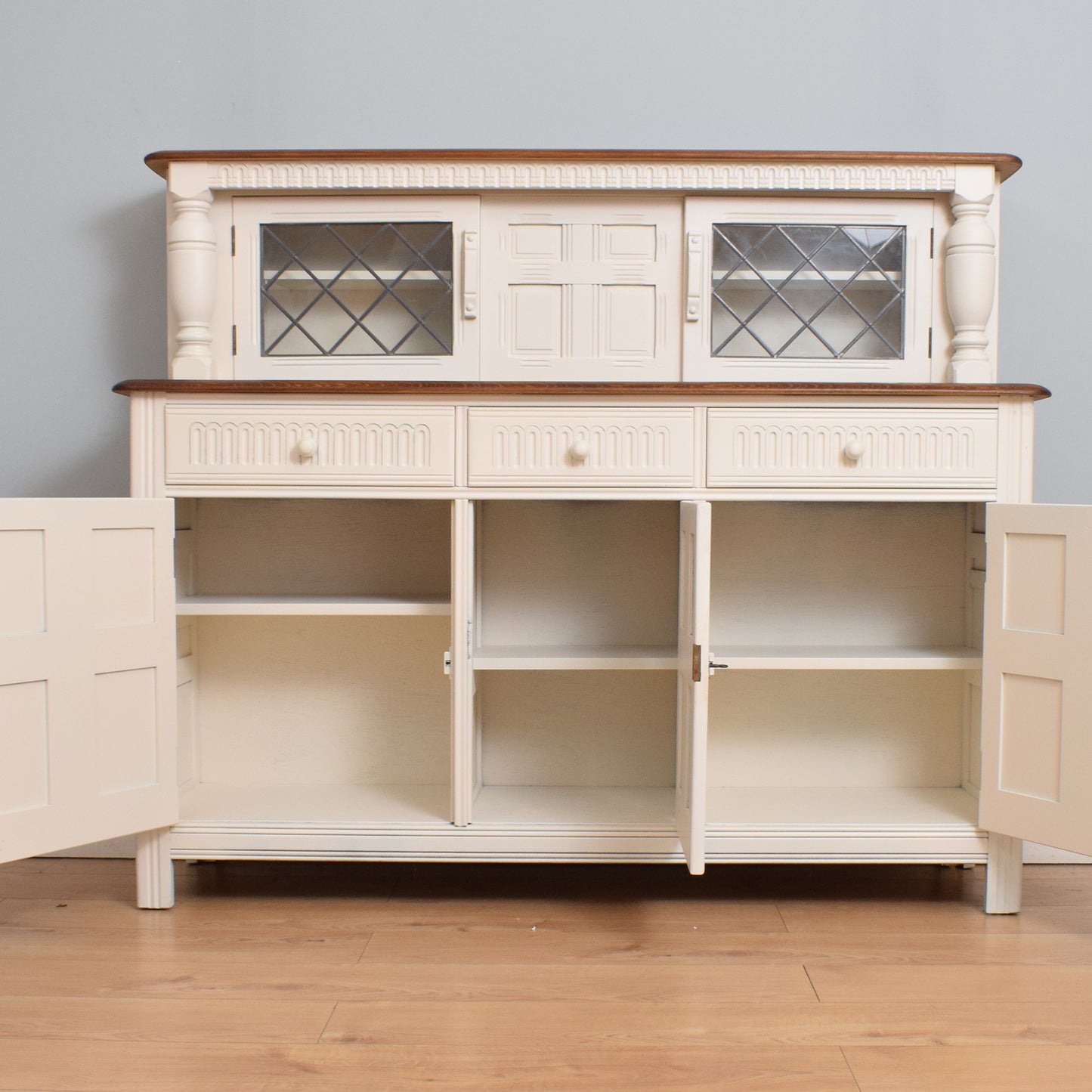 Painted Court Cabinet