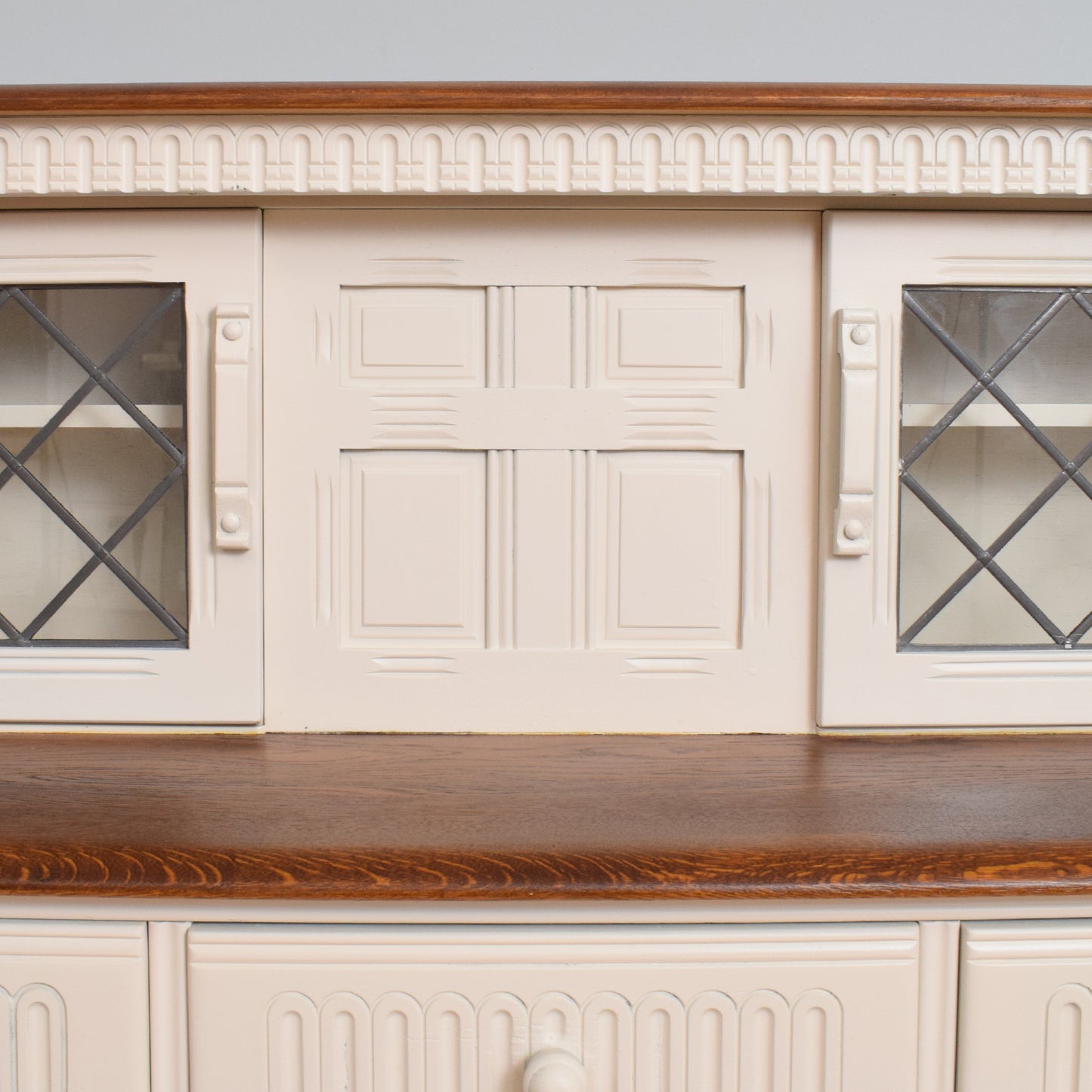 Painted Court Cabinet