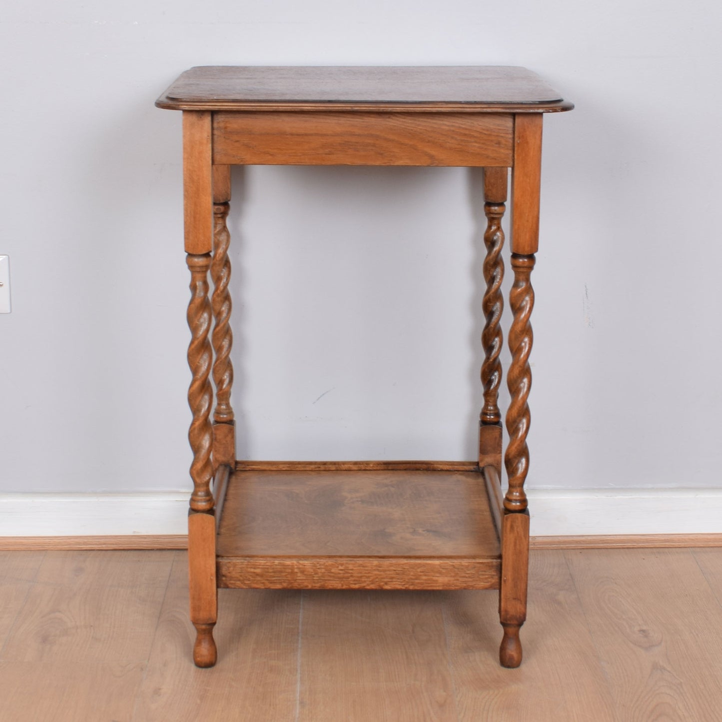 Restored Oak Side Table