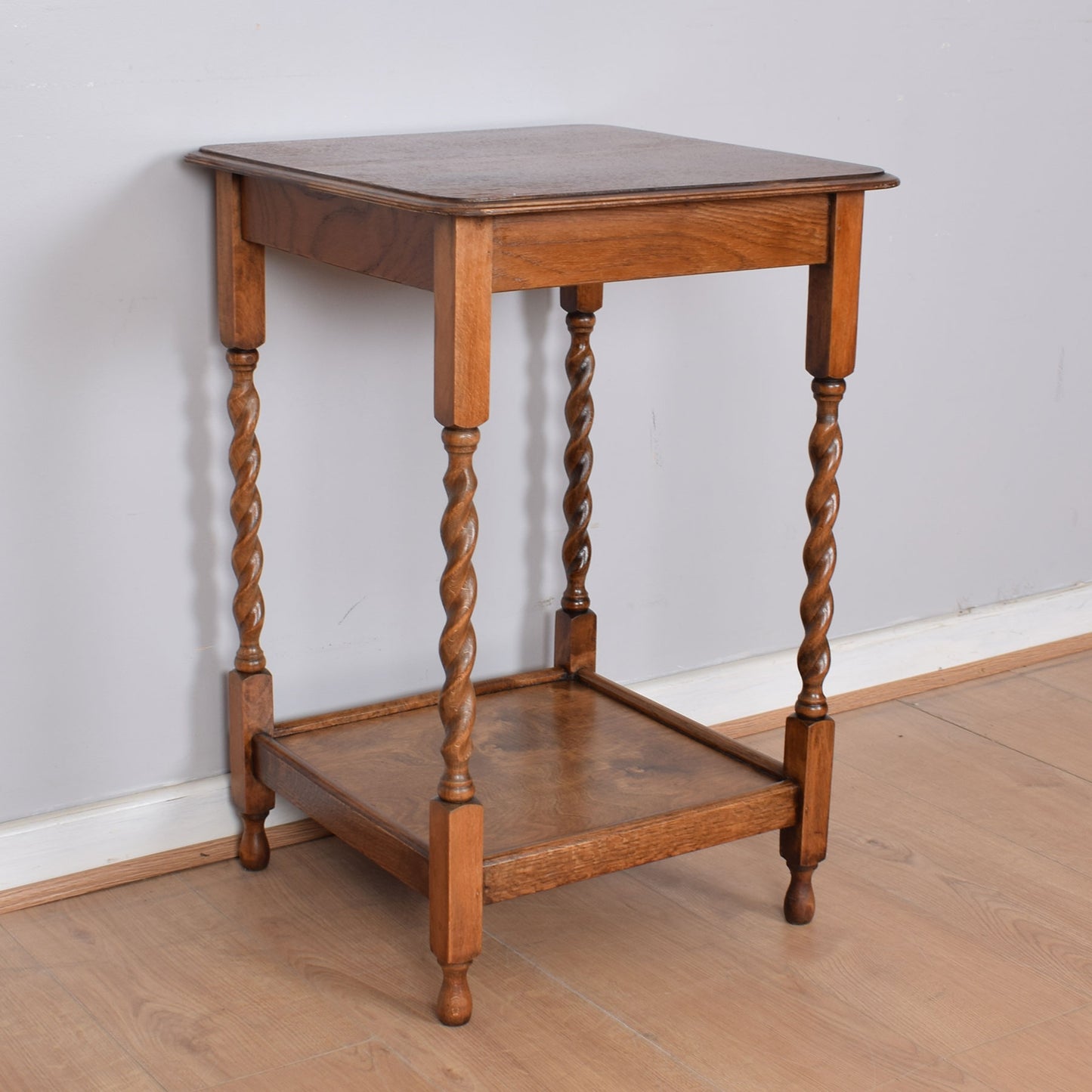 Restored Oak Side Table