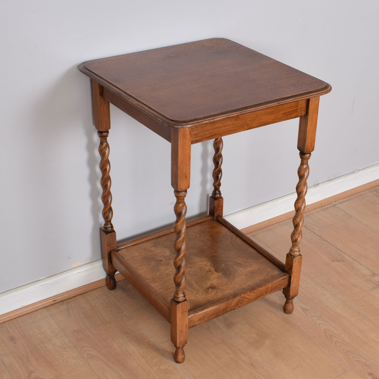 Restored Oak Side Table