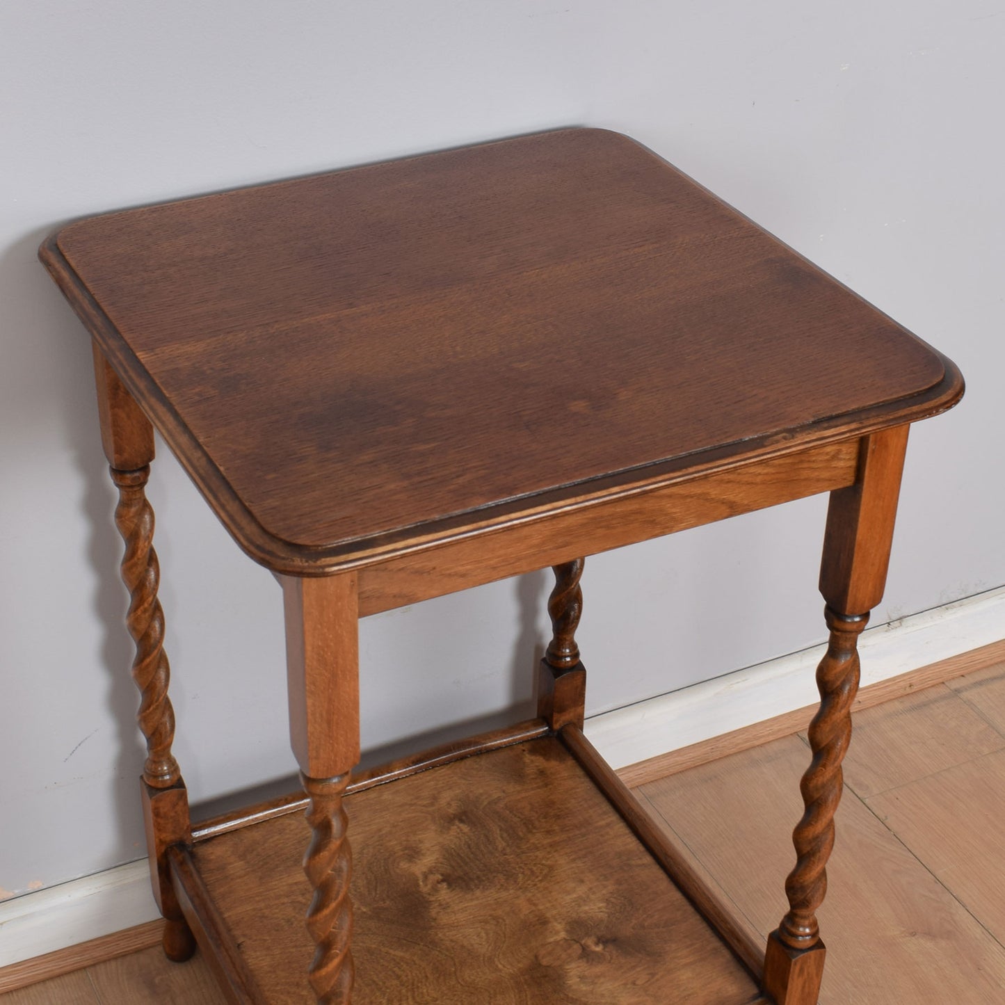 Restored Oak Side Table