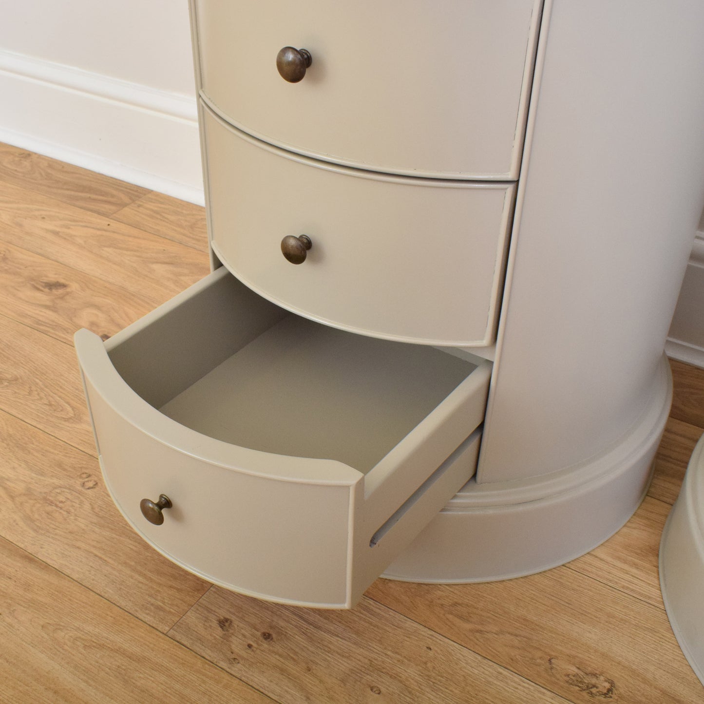 Pair Of Painted Bedsides