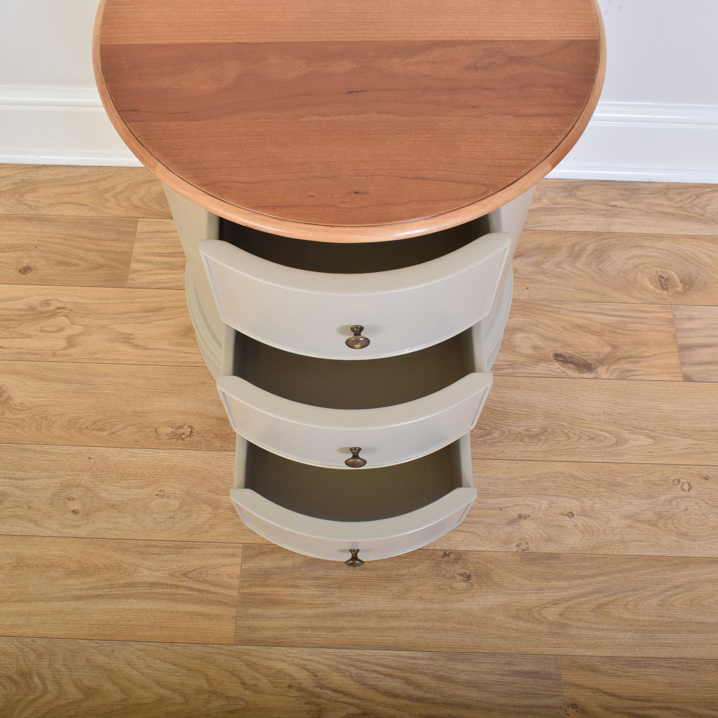 Pair Of Painted Bedsides