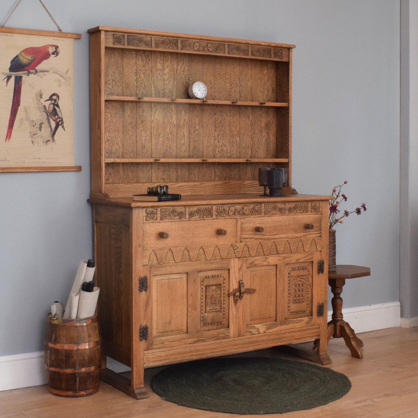 Restored Oak Webber Dresser
