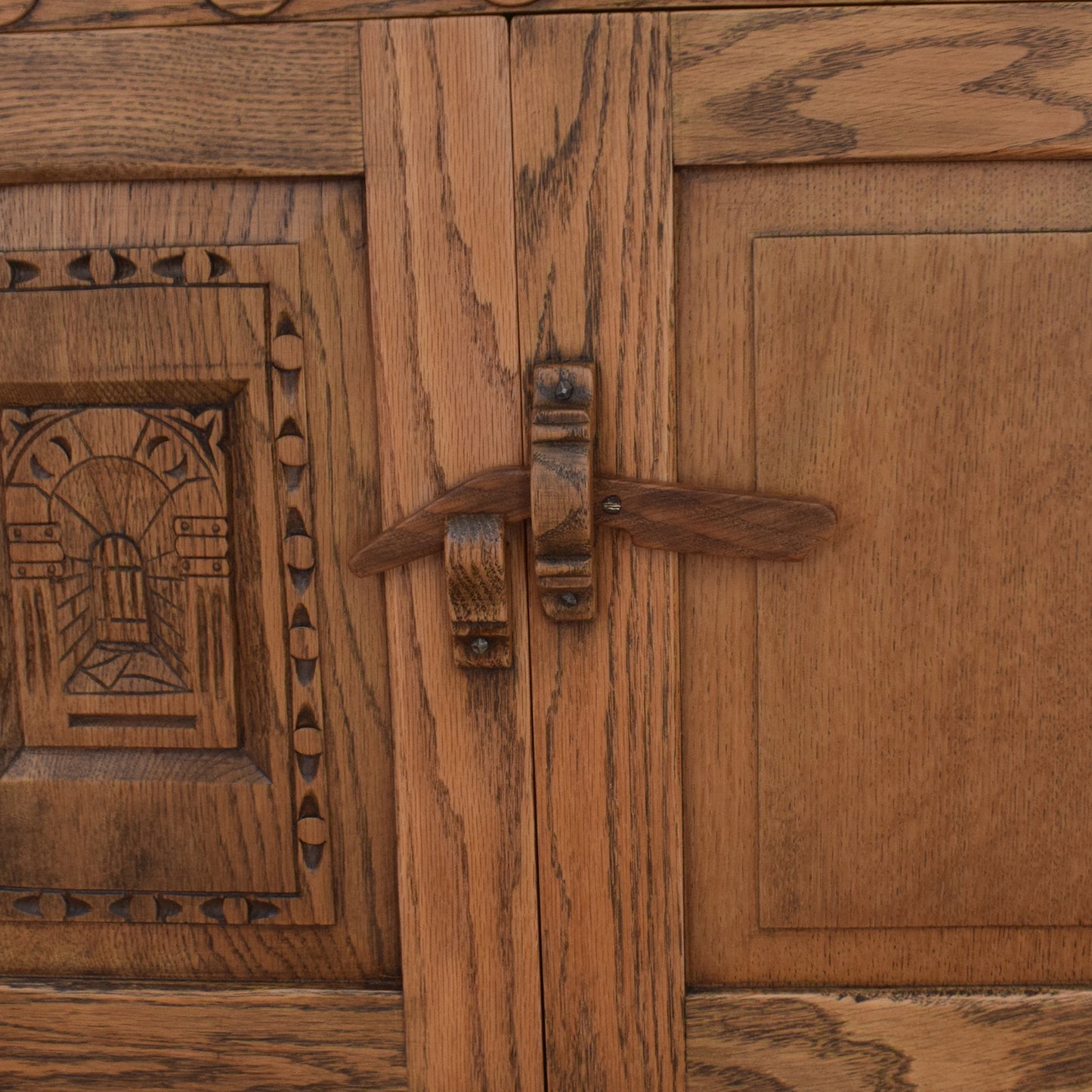 Restored Oak Webber Dresser