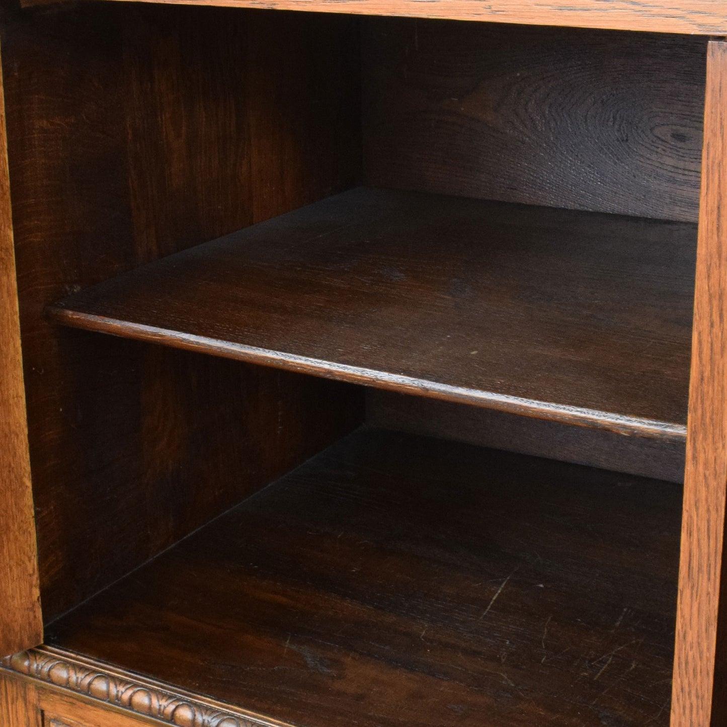 Carved Oak Sideboard