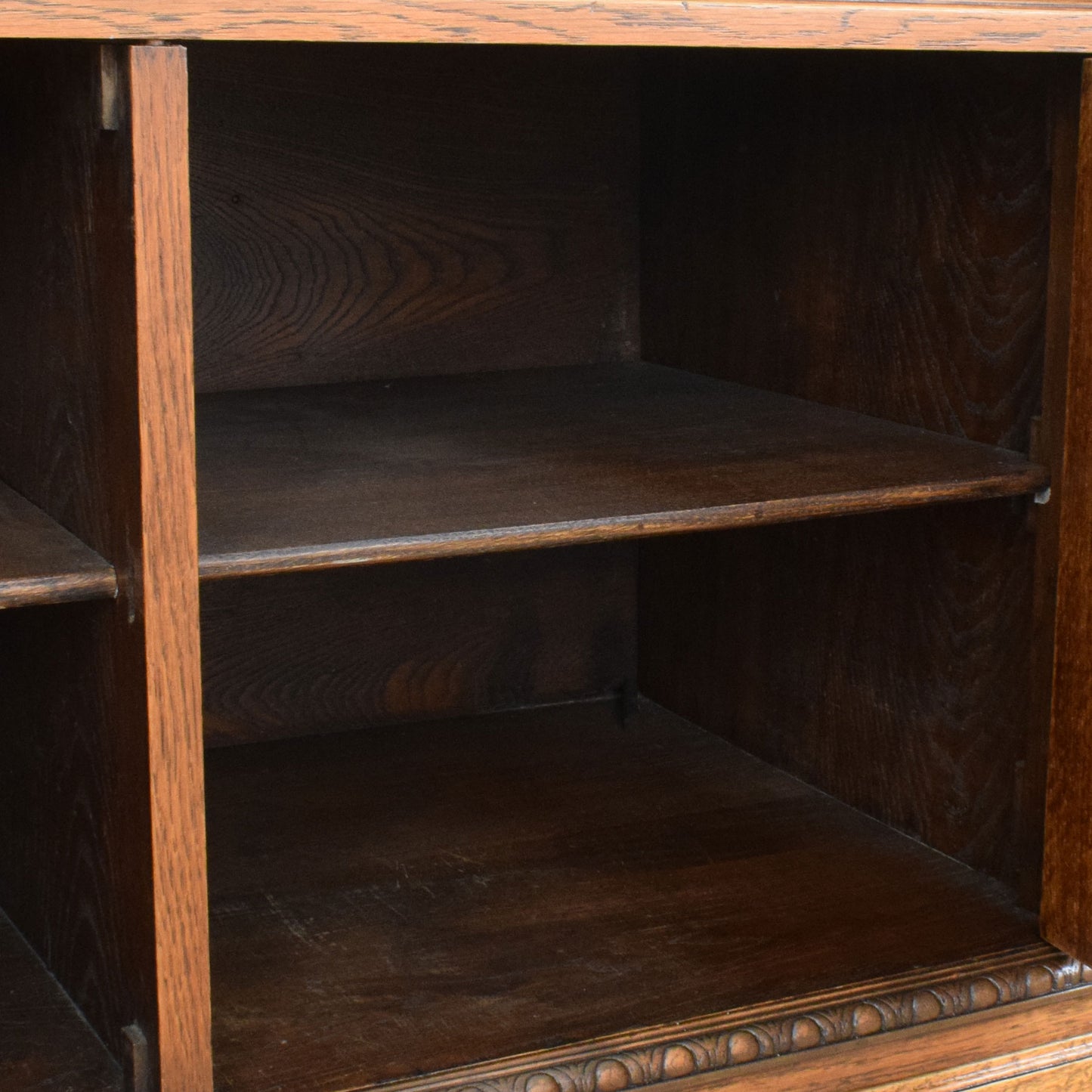 Carved Oak Sideboard