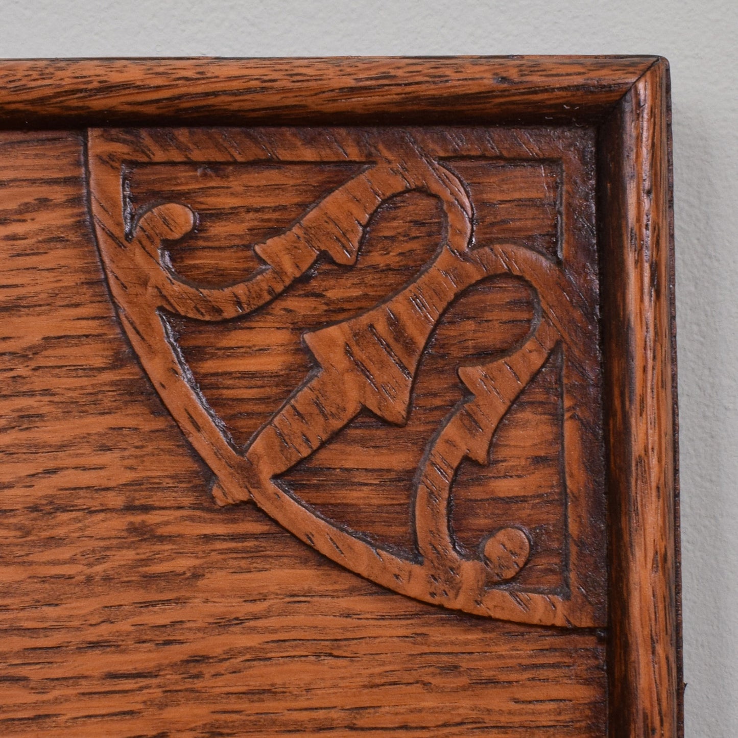 Carved Oak Sideboard