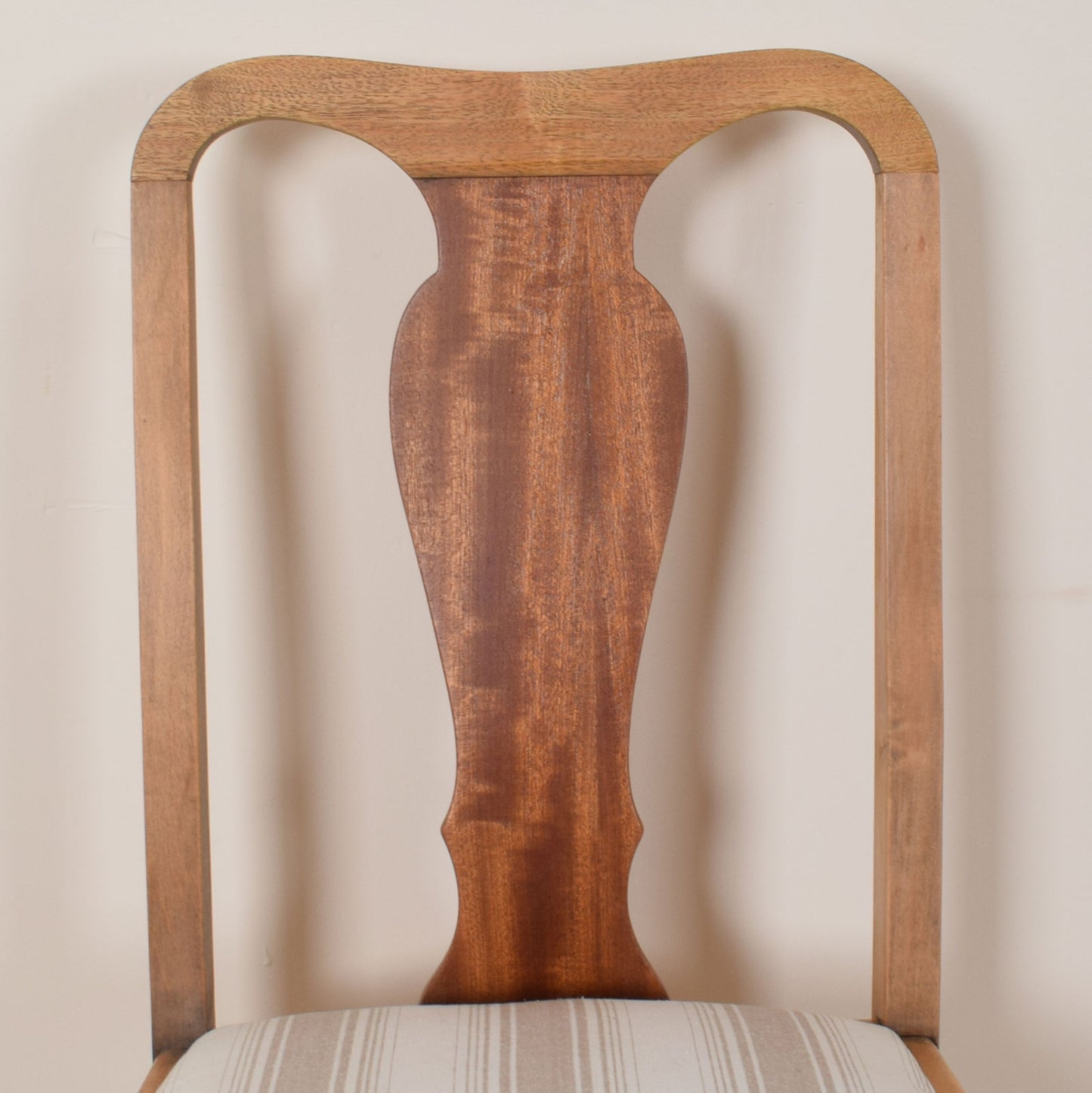 Restored Oak Table and Six Chairs