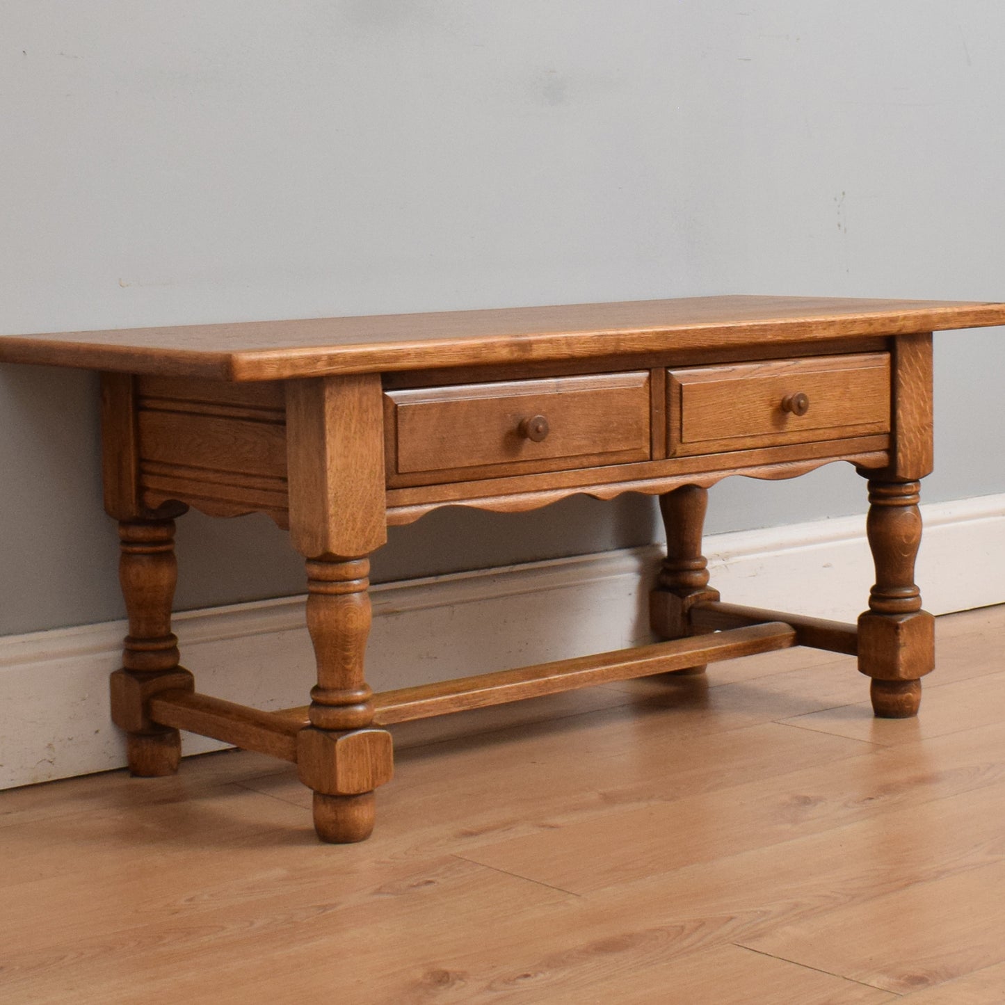 Restored Oak Coffee Table