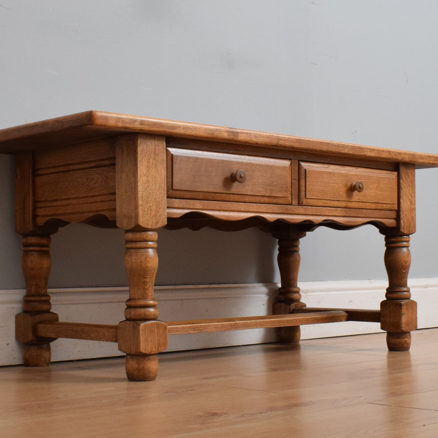 Restored Oak Coffee Table