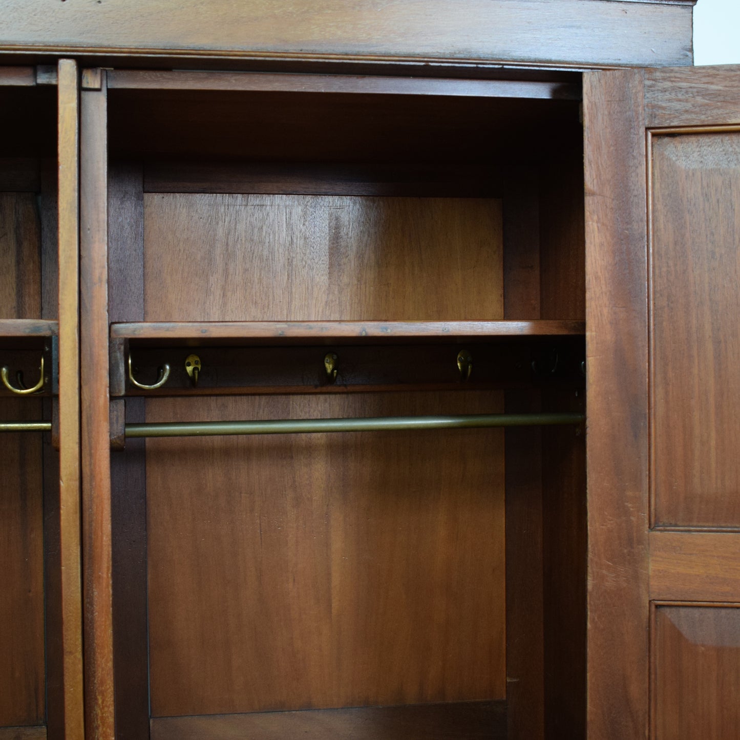 Large Antique Mahogany Wardrobe