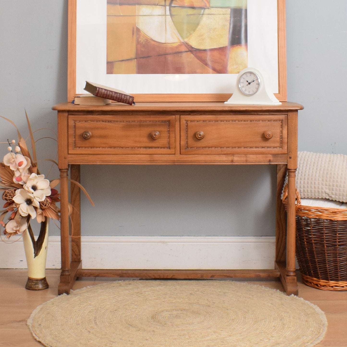 Restored Ercol Console Table