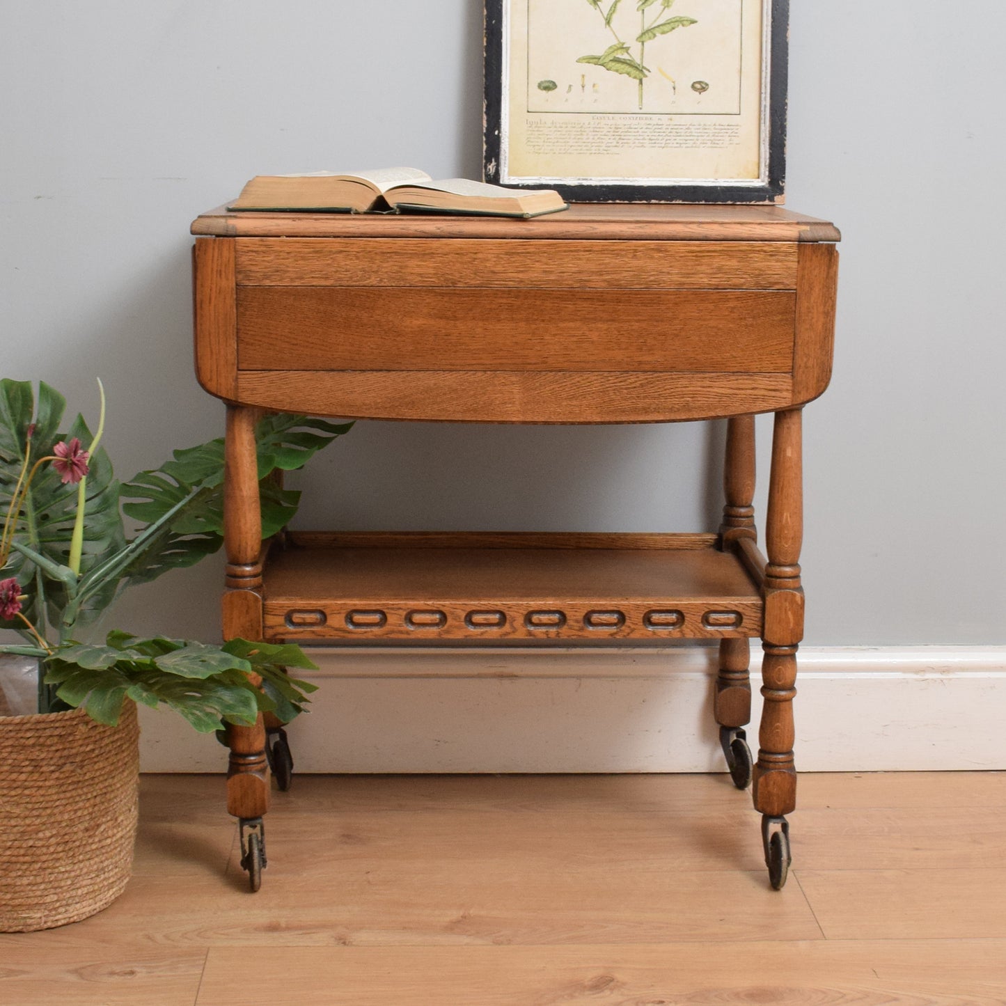 Drop Leaf Tea Trolley