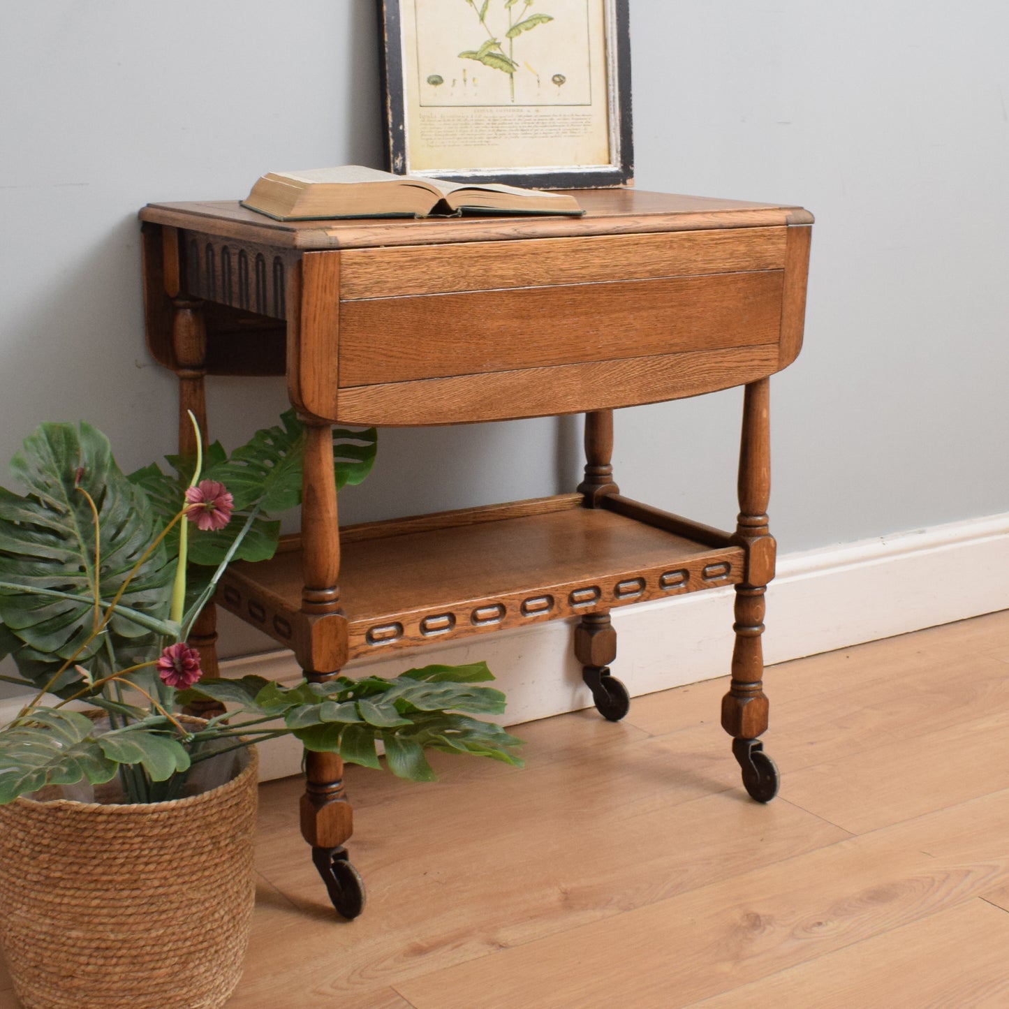 Drop Leaf Tea Trolley