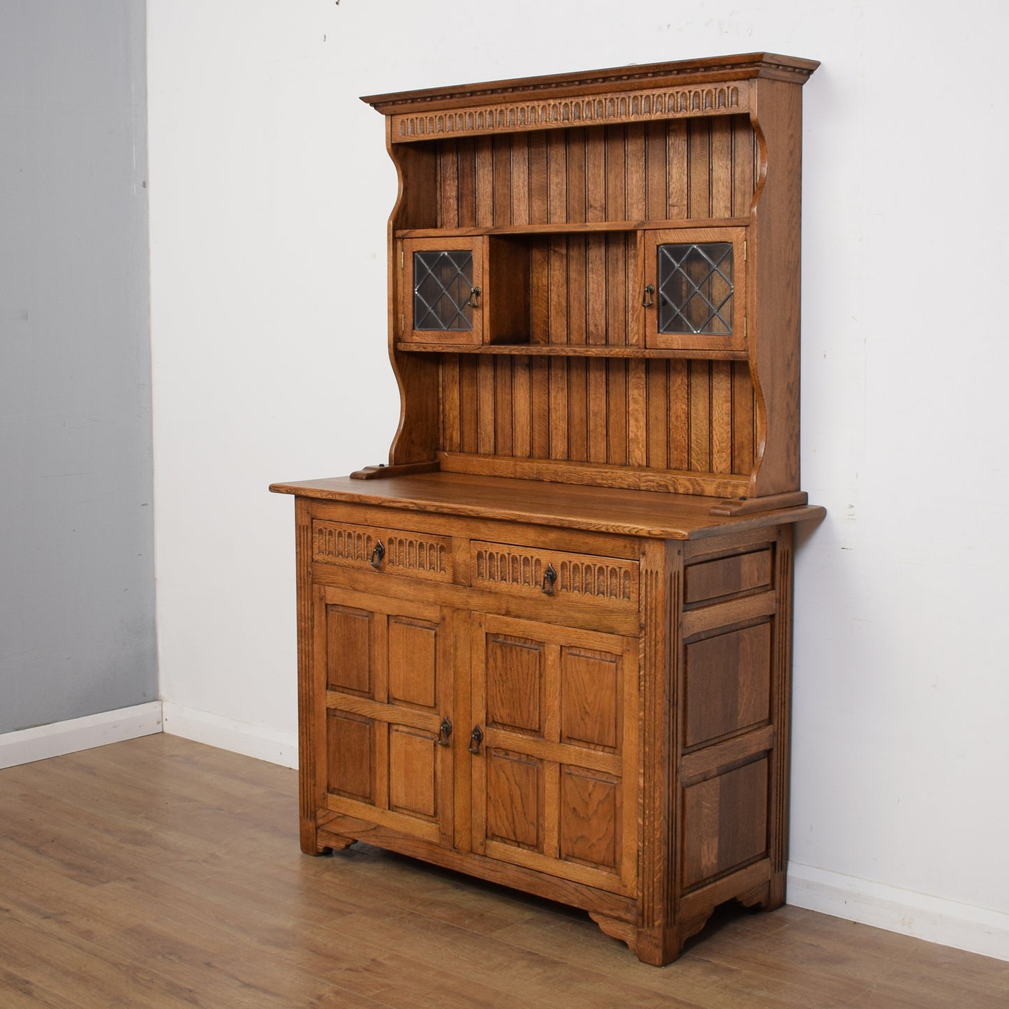 Solid Oak Restored Dresser