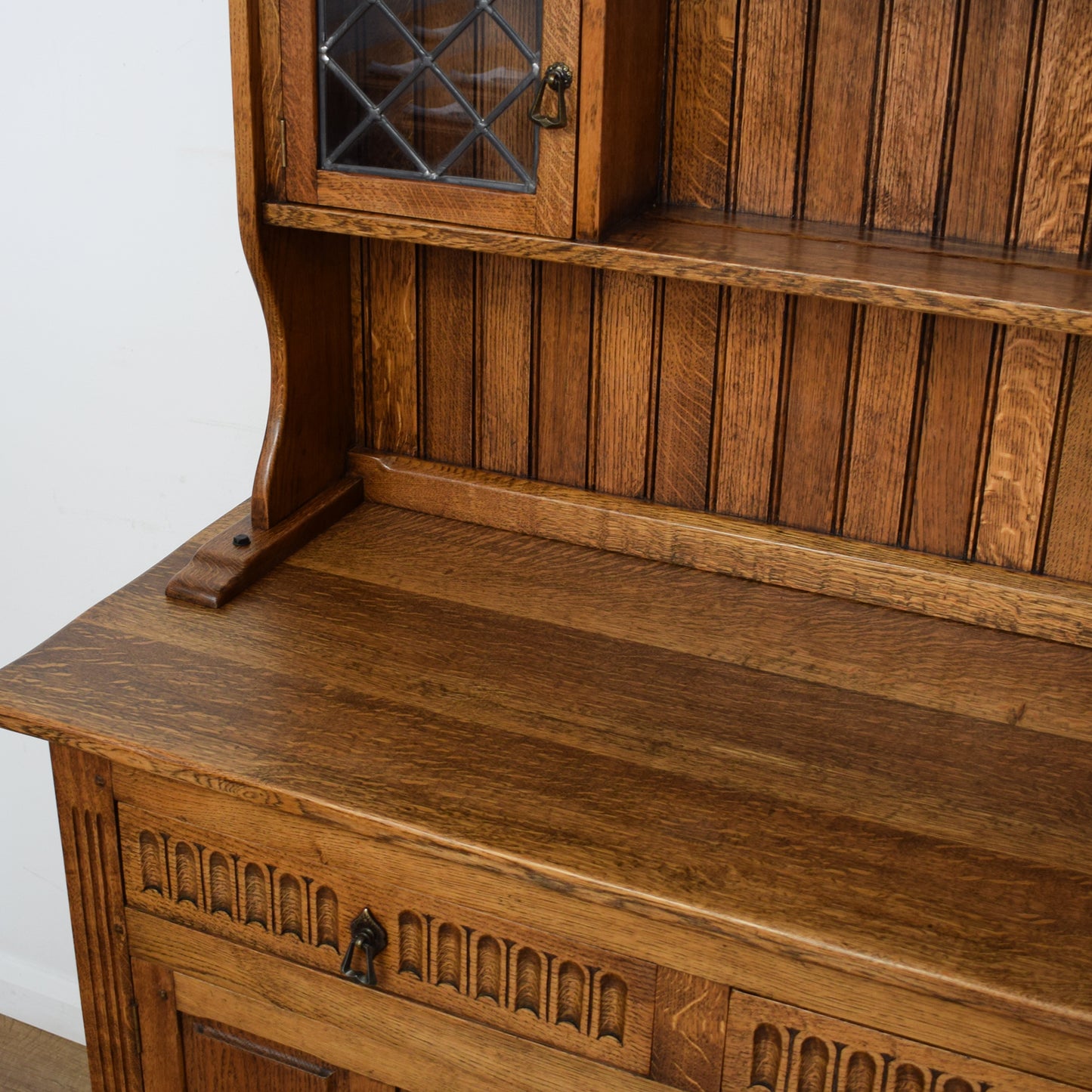 Solid Oak Restored Dresser