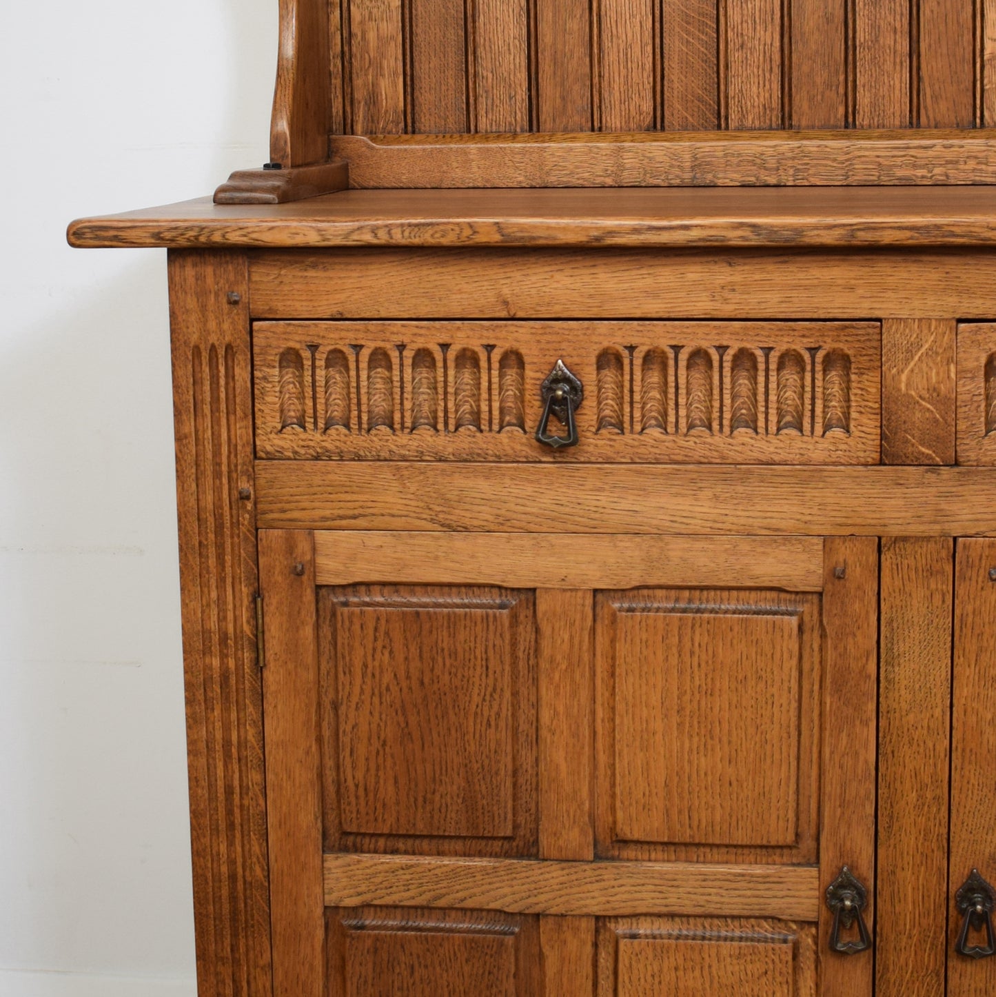 Solid Oak Restored Dresser