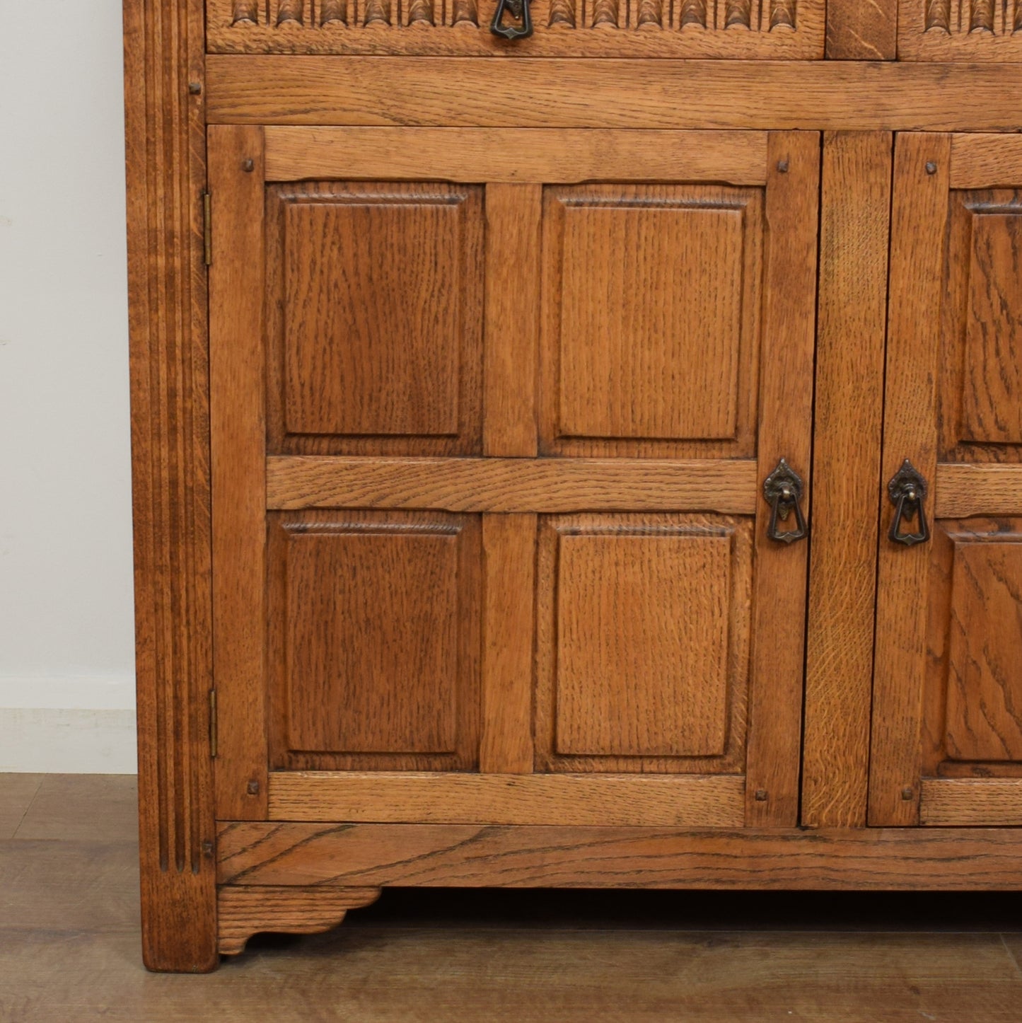 Solid Oak Restored Dresser