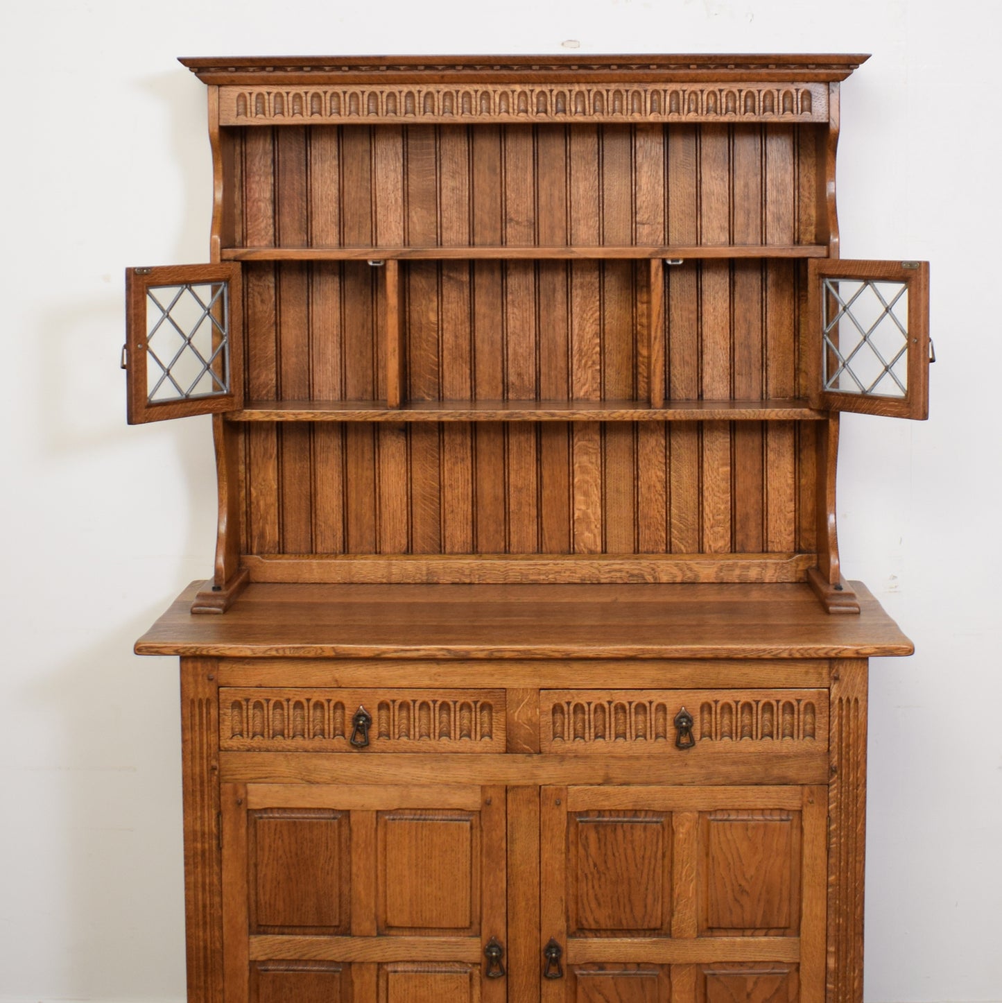 Solid Oak Restored Dresser