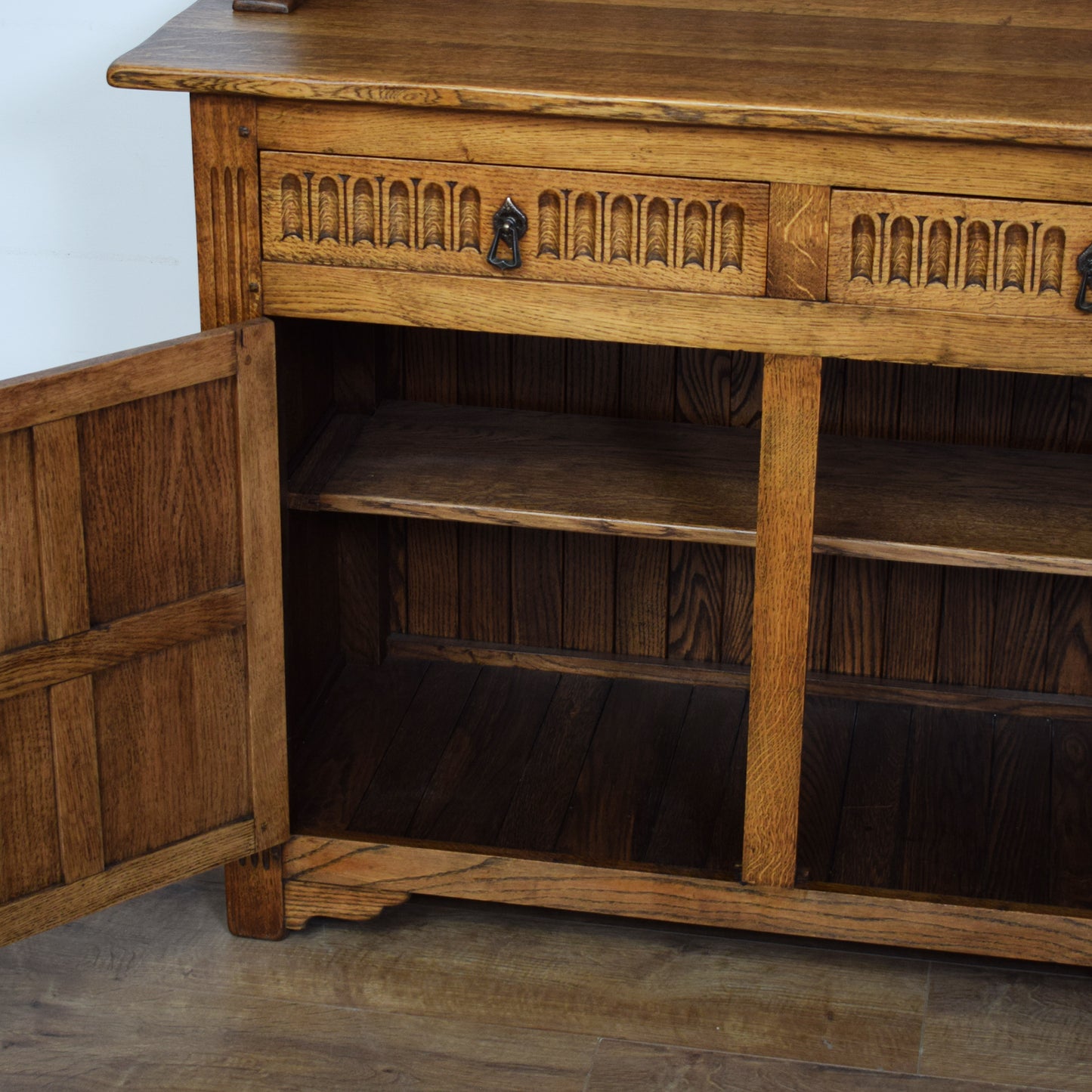 Solid Oak Restored Dresser