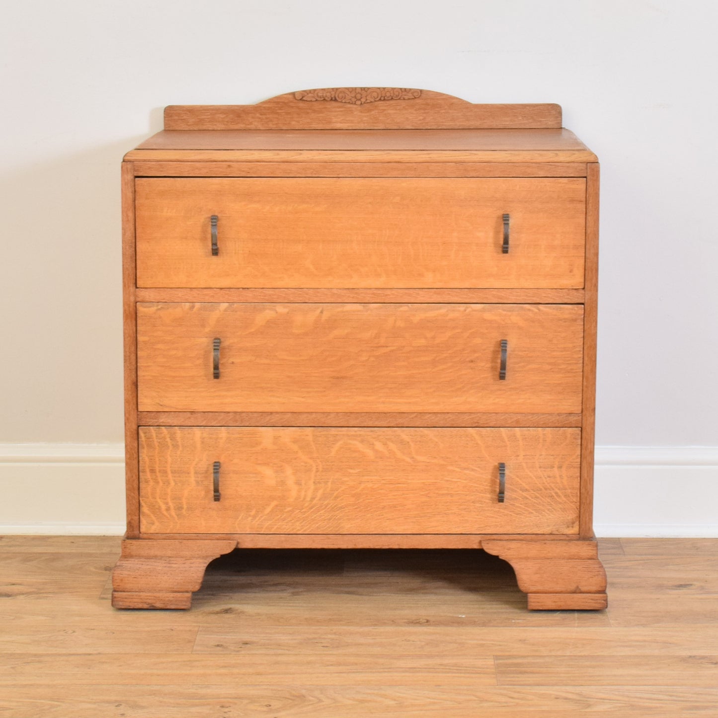 Restored Oak Chest Of Drawers