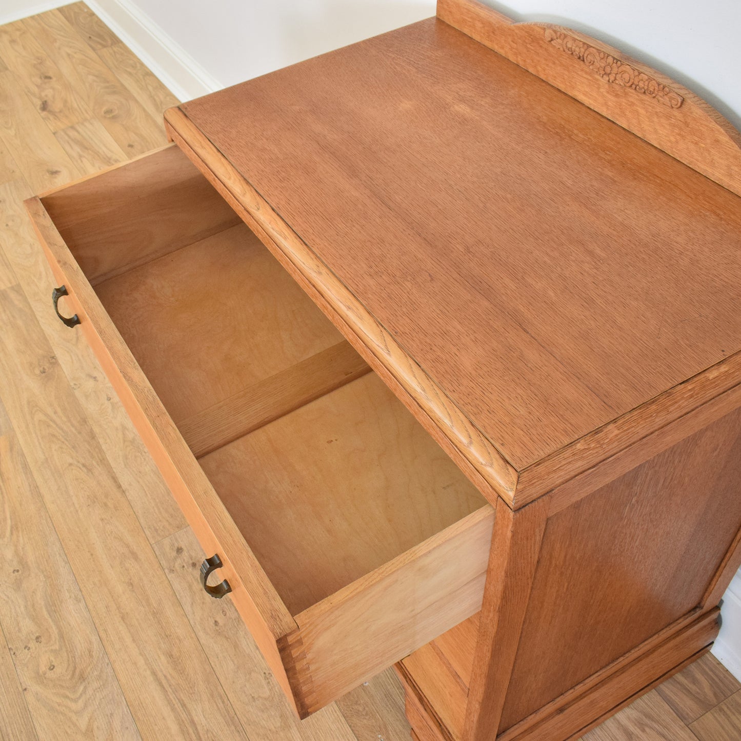 Restored Oak Chest Of Drawers
