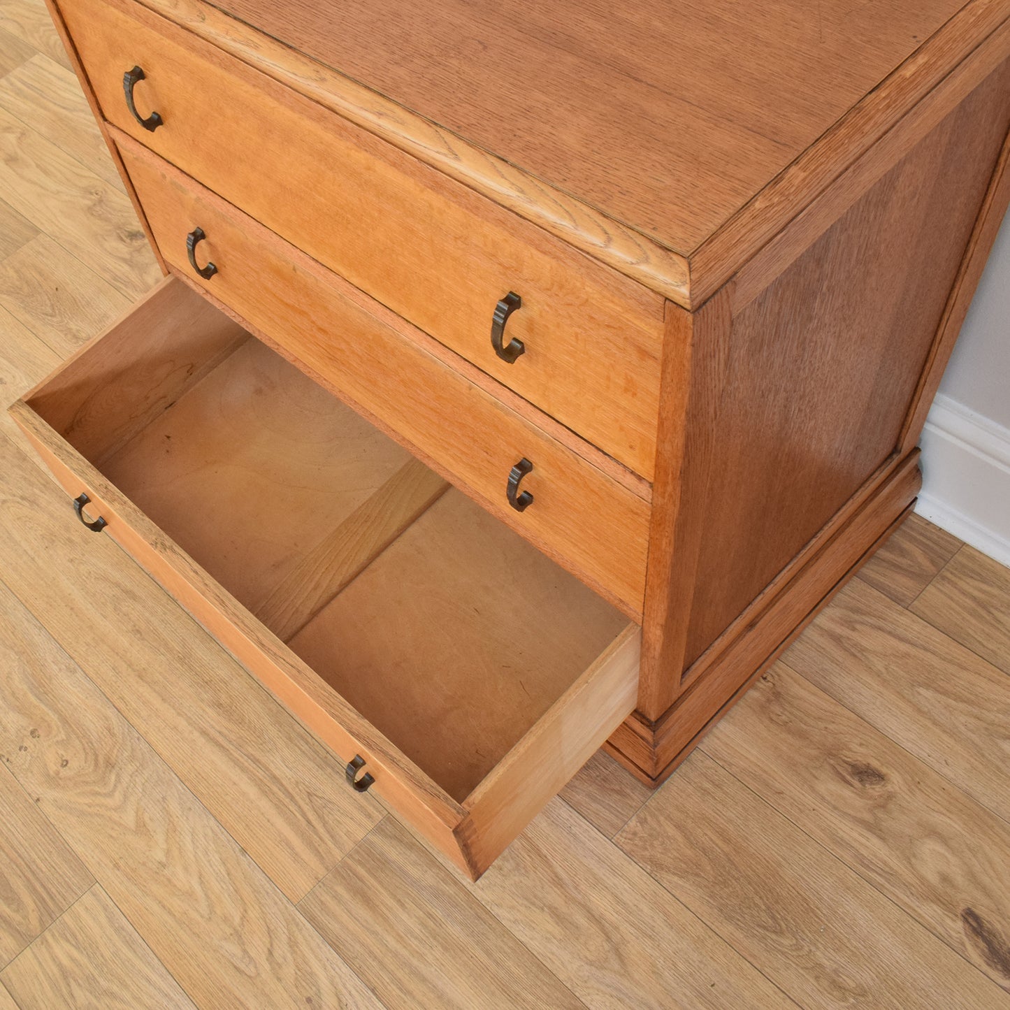 Restored Oak Chest Of Drawers