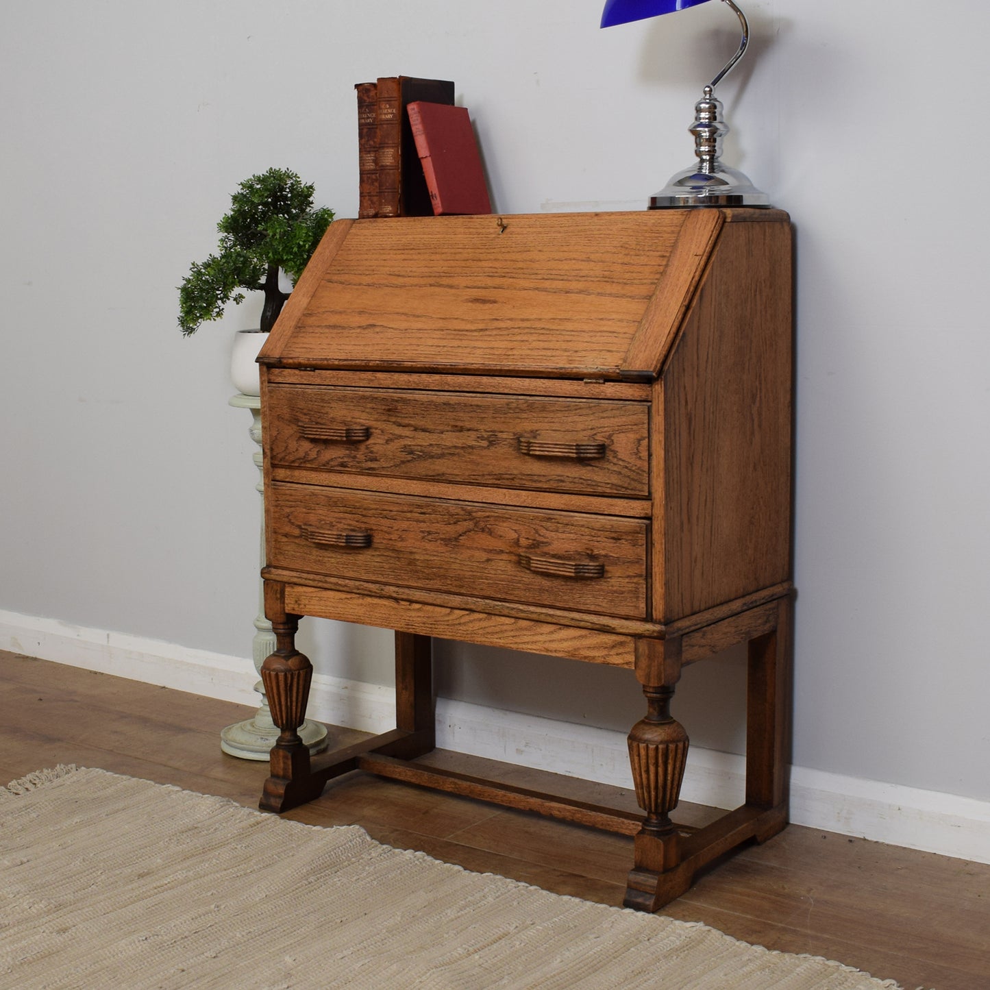 Restored Oak Bureau