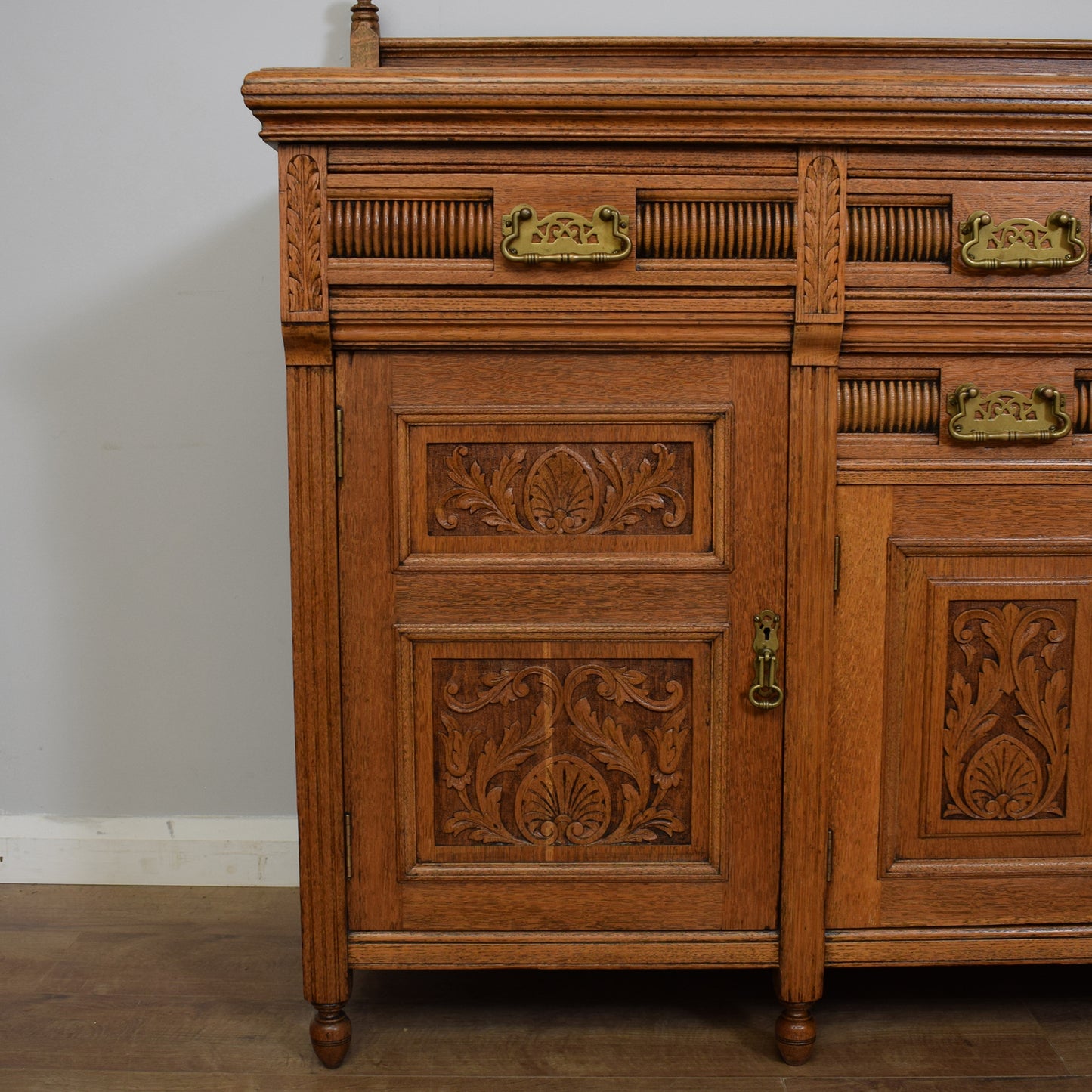 Restored Oak Vintage Sideboard