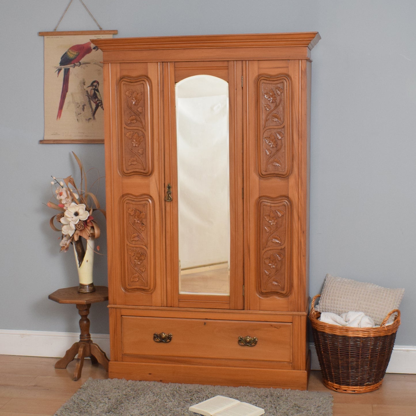 Restored Edwardian Wardrobe