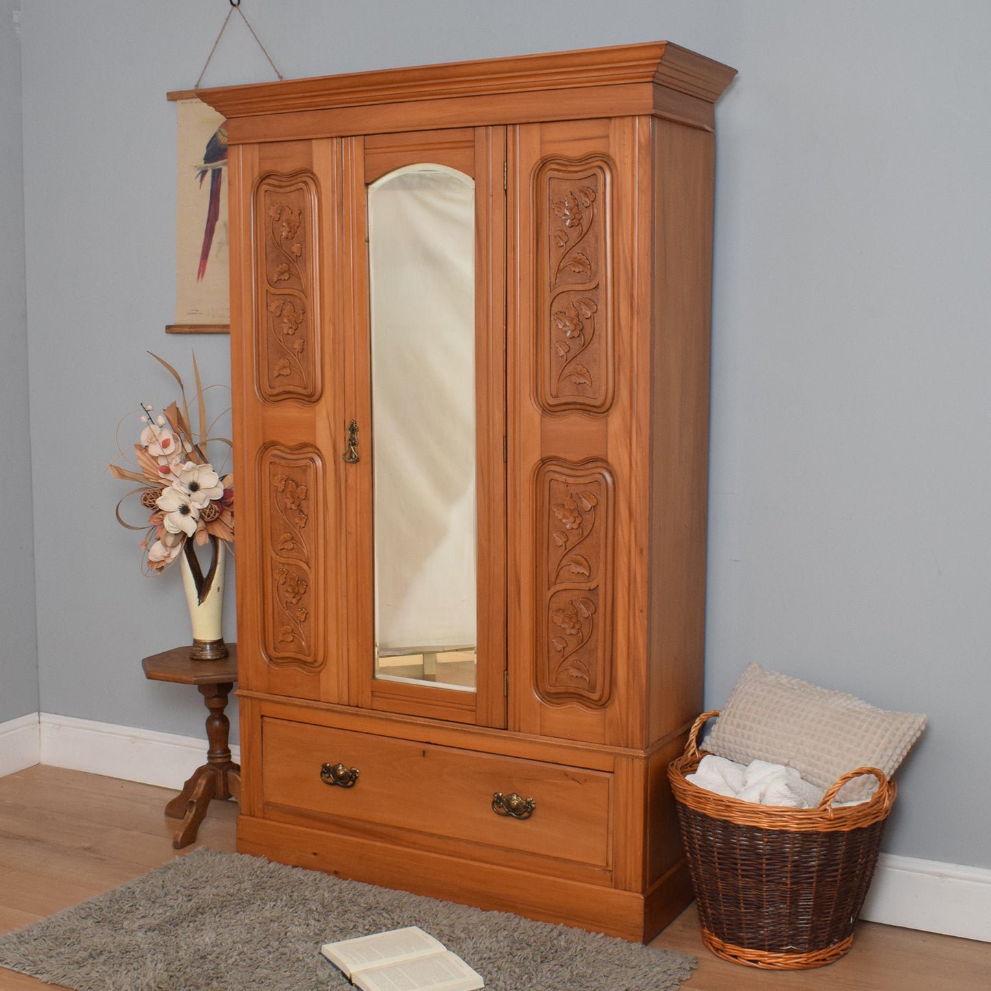 Restored Edwardian Wardrobe