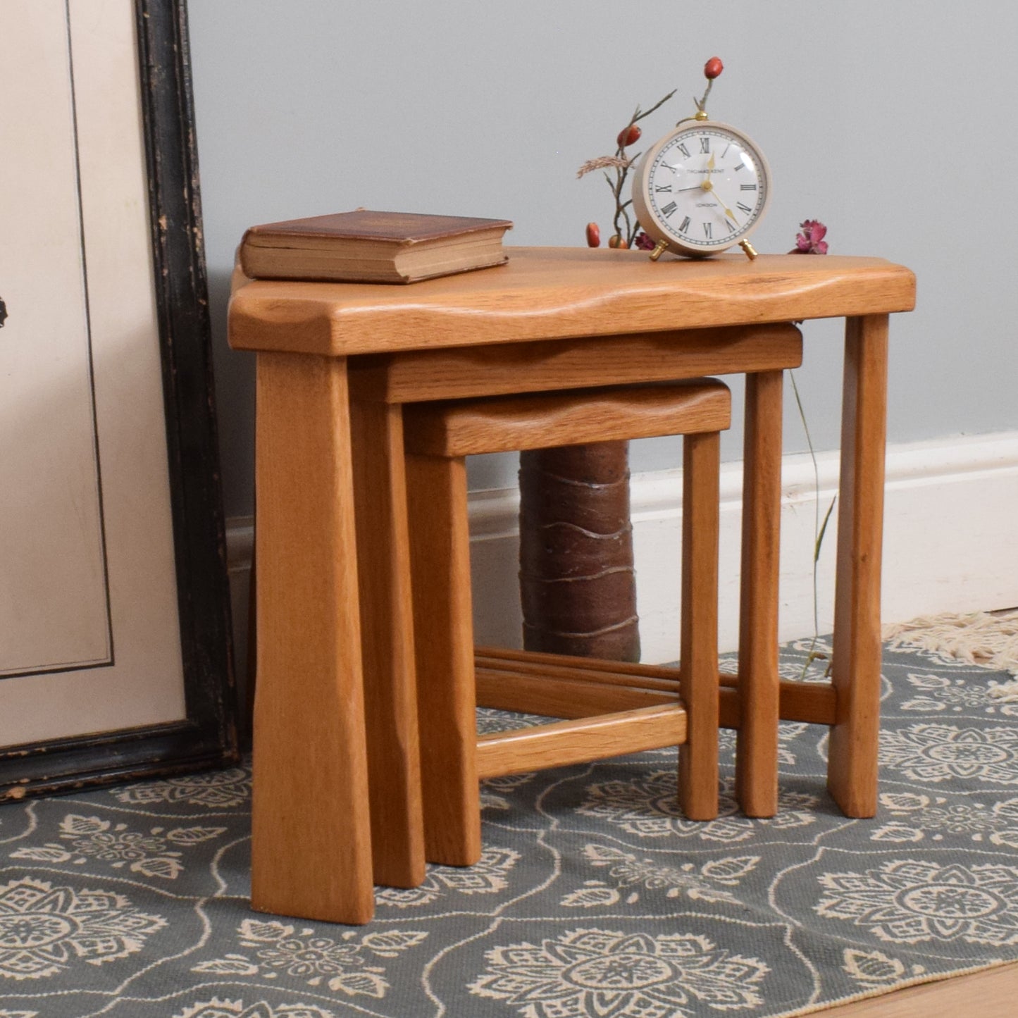 Oak Nest of Tables