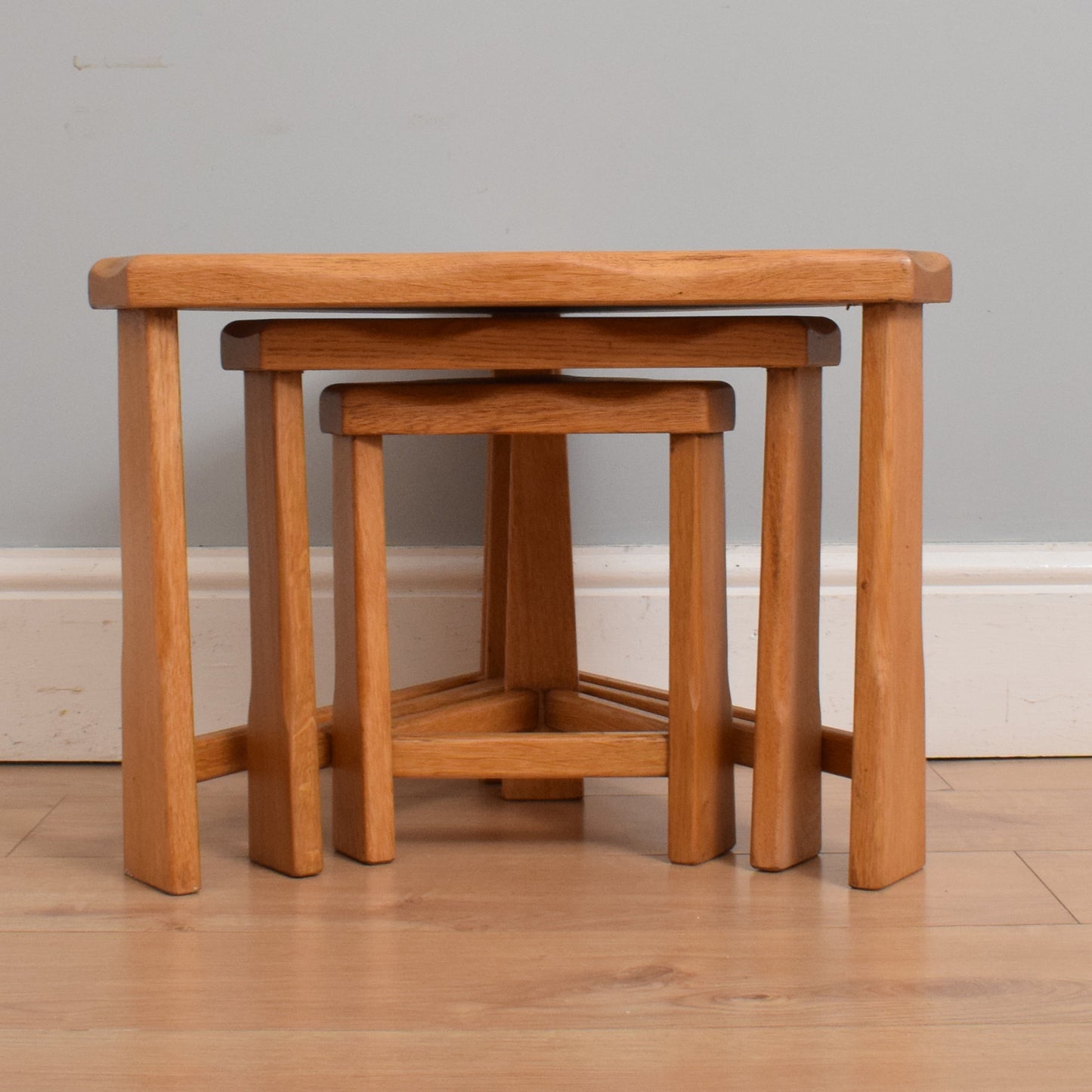 Oak Nest of Tables