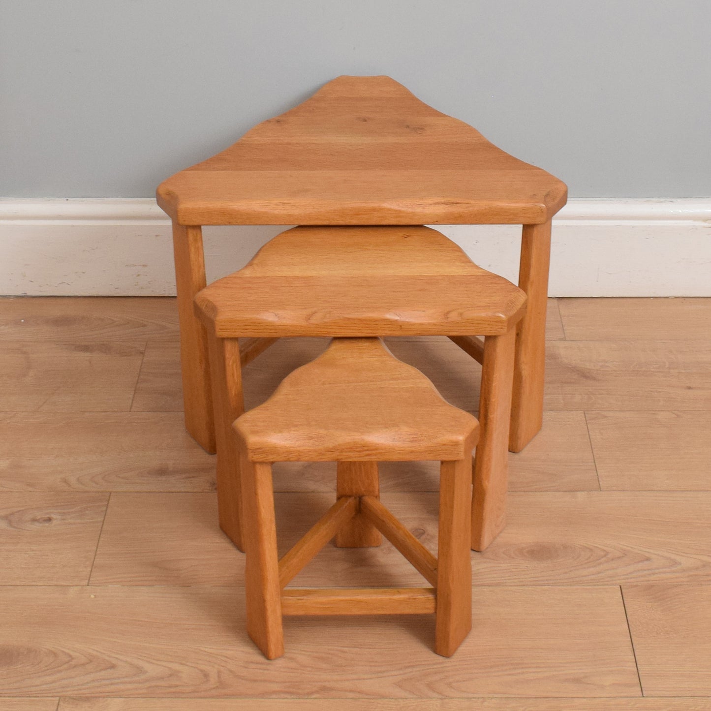 Oak Nest of Tables