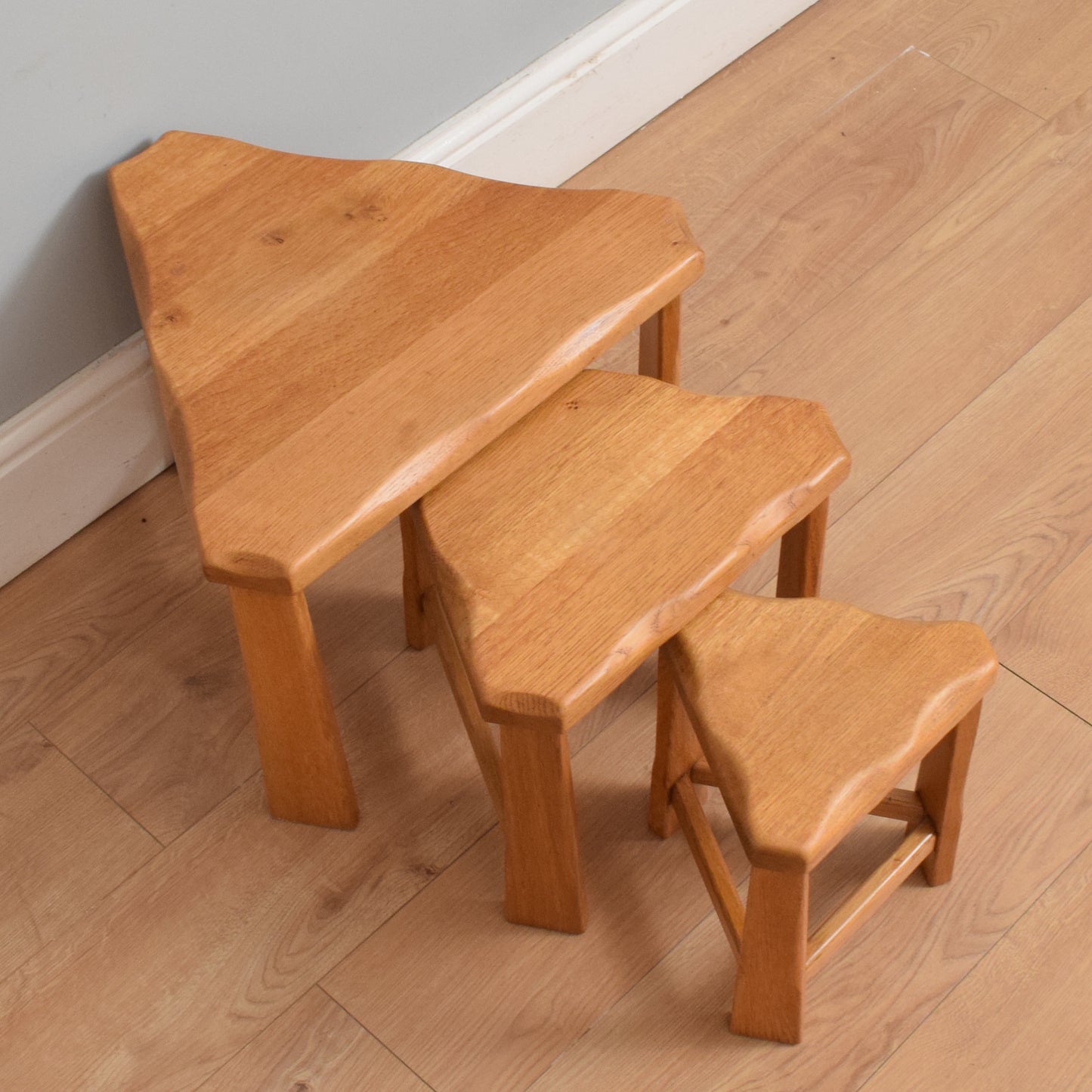 Oak Nest of Tables