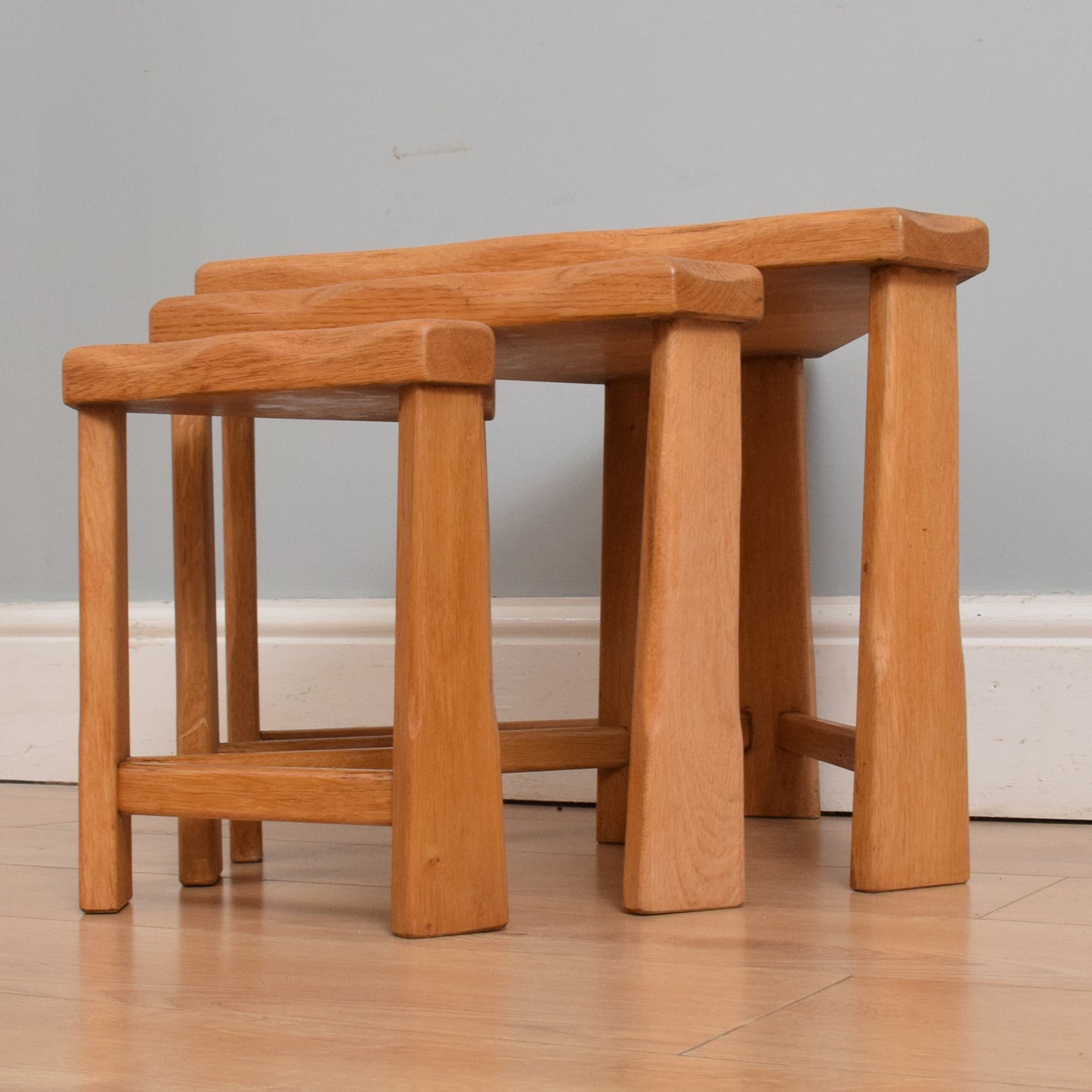 Oak Nest of Tables