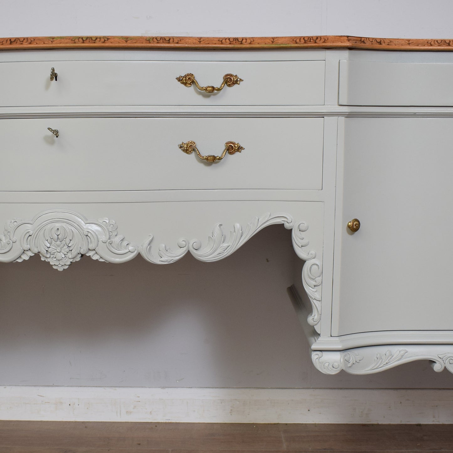 Restored Painted French Sideboard