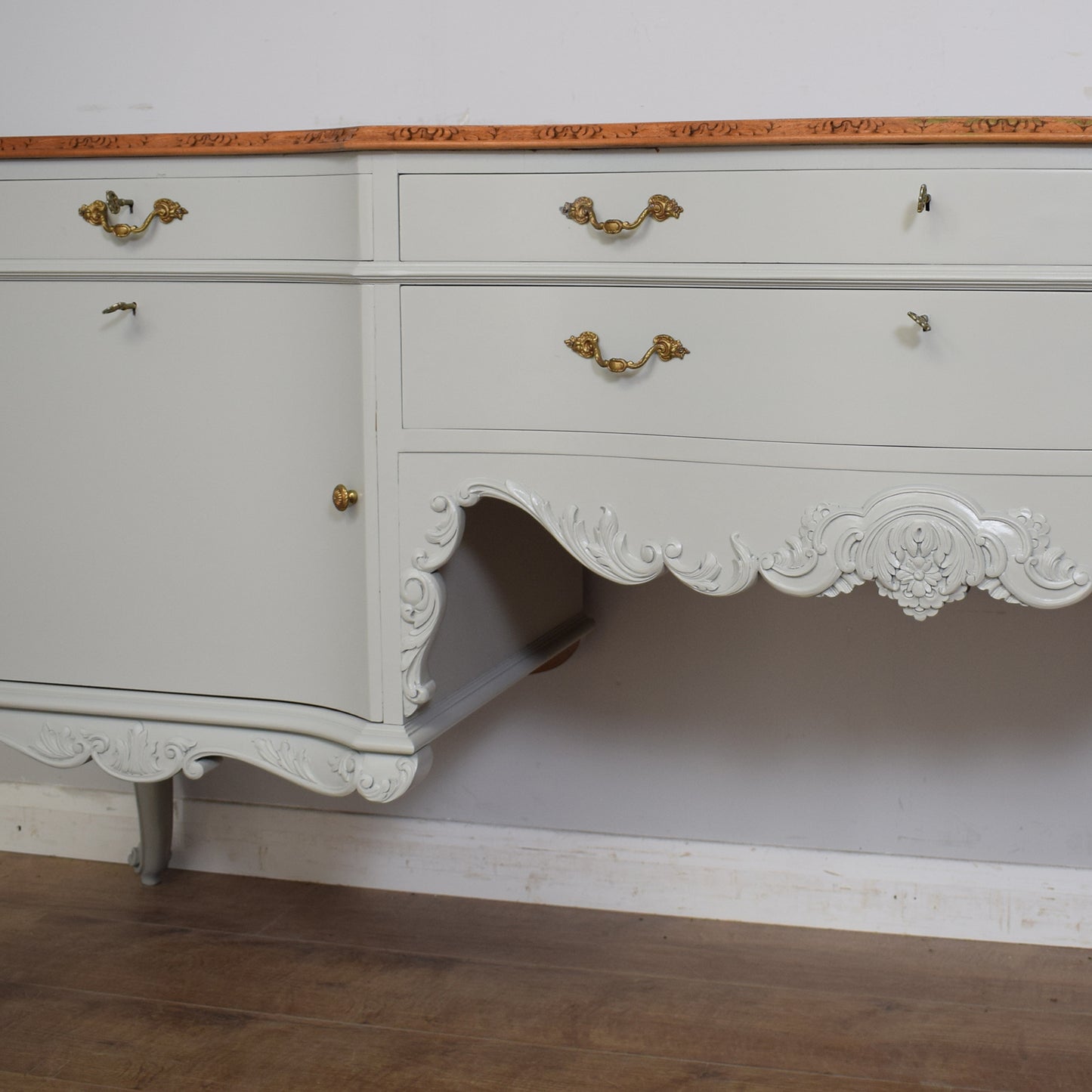 Restored Painted French Sideboard