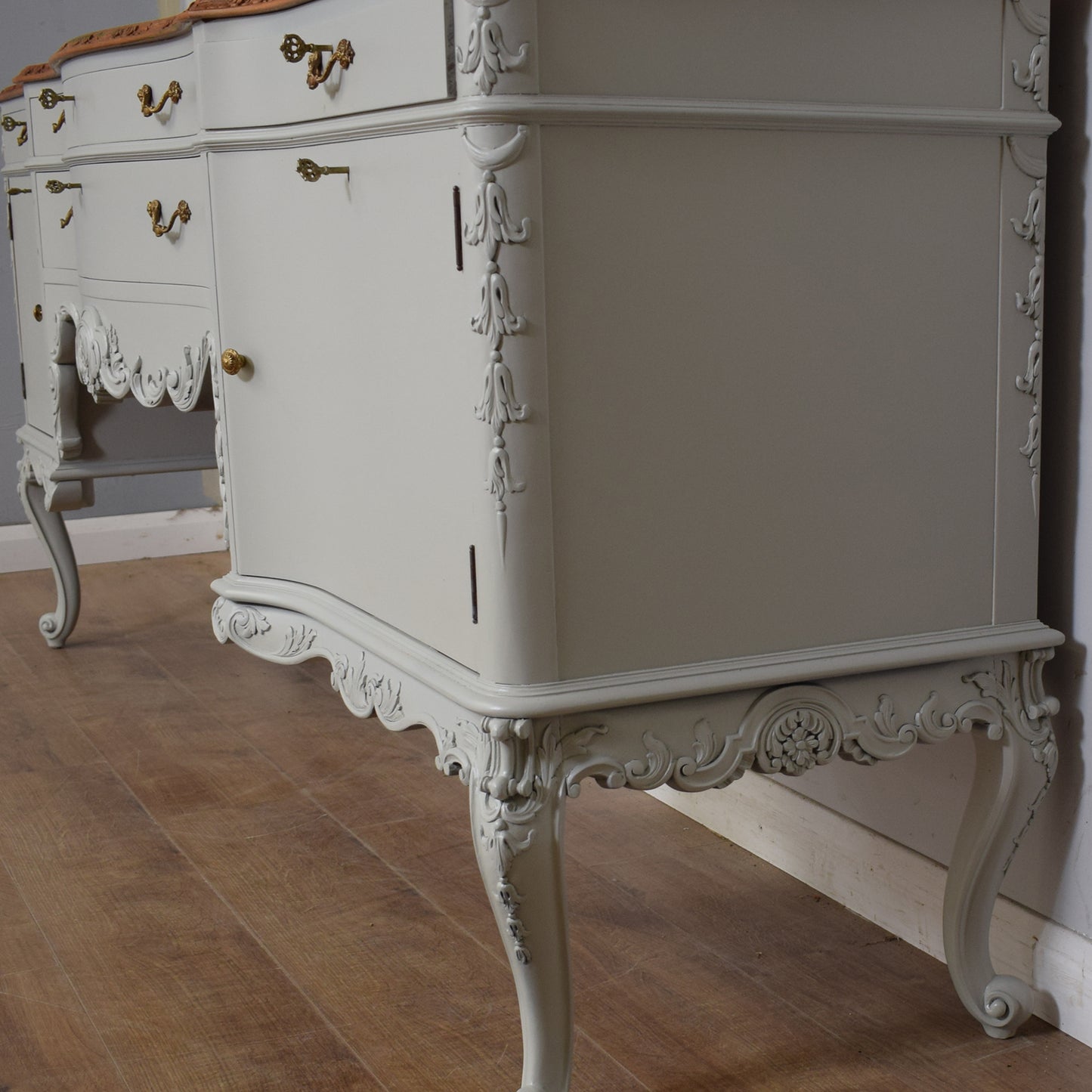 Restored Painted French Sideboard
